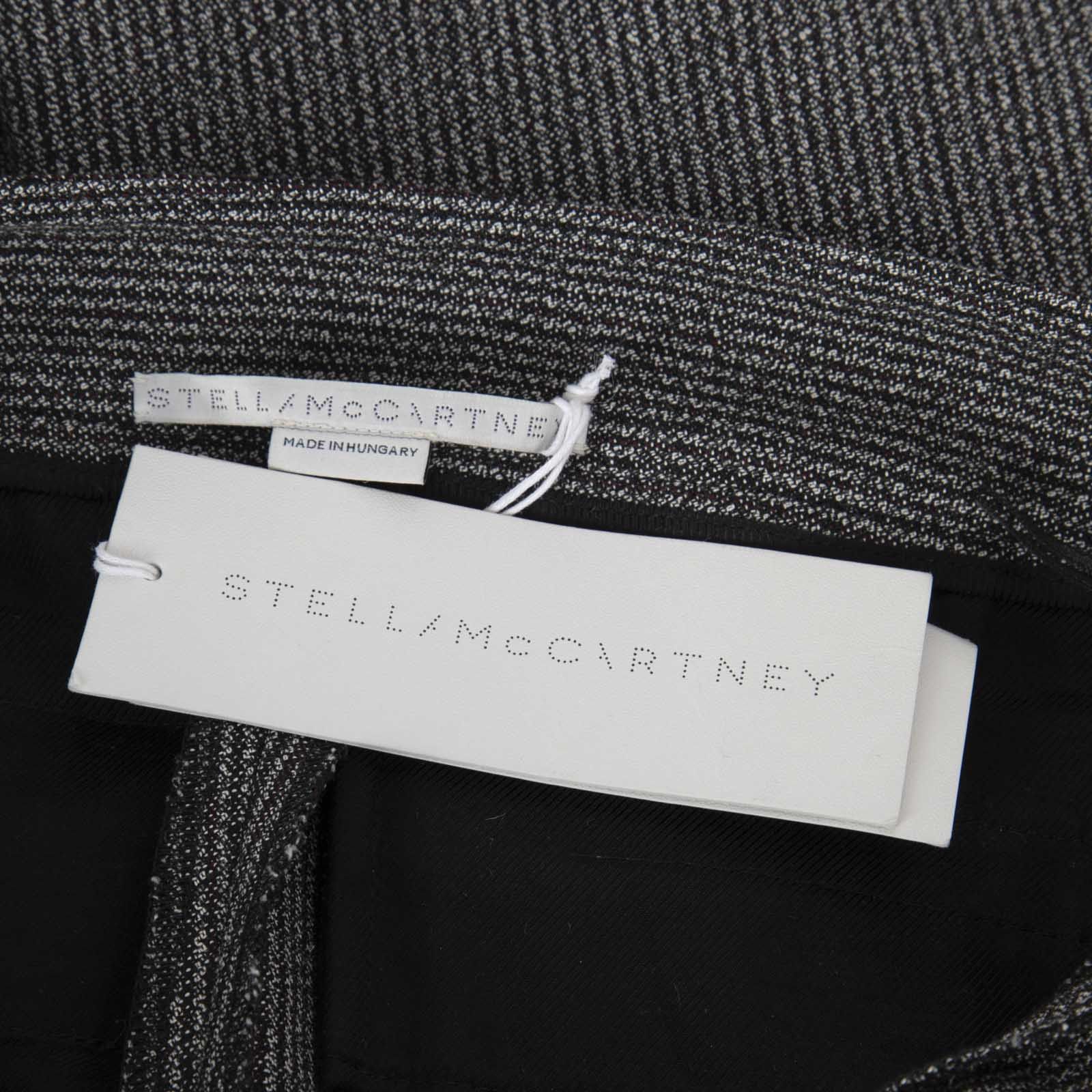 Stella McCartney Grey Straight Wool Trousers Size 27" / US 4 / IT 40 - 4 Thumbnail