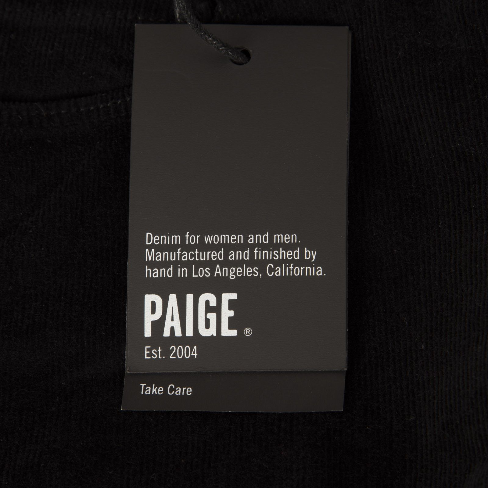 Paige Black Corduroy Trousers Size 27" / US 4 / IT 40 - 4 Thumbnail
