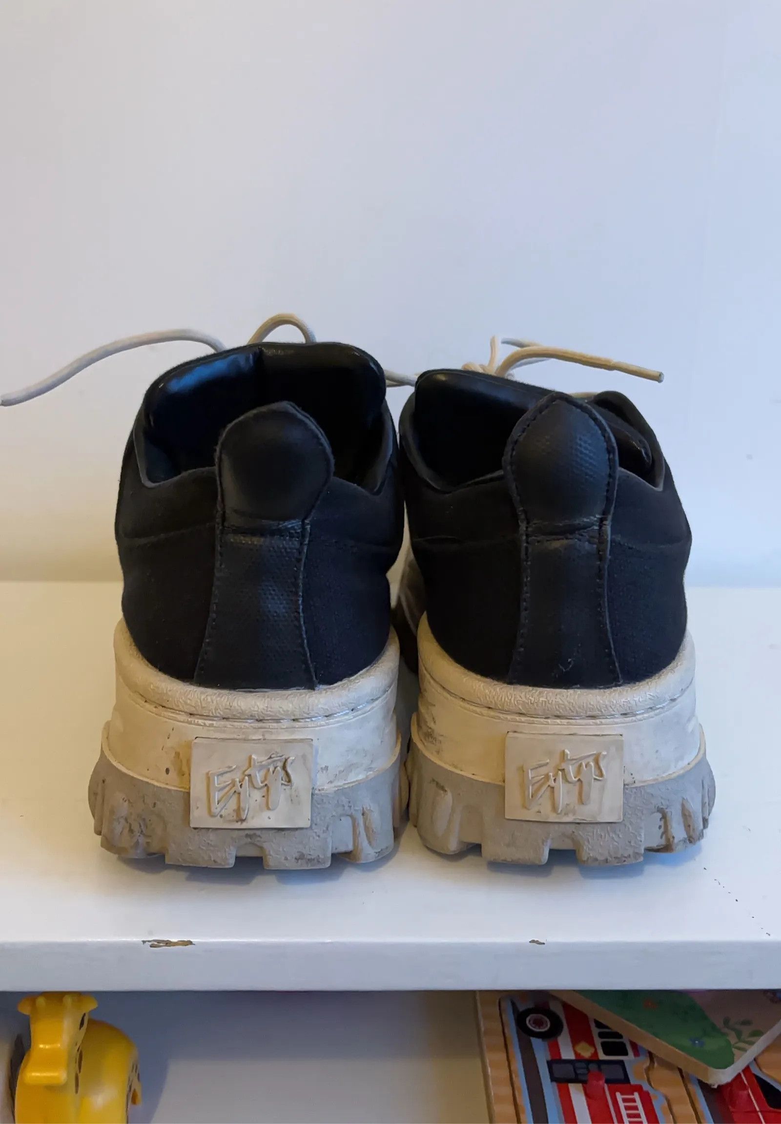 Eytys Eytys Angel Canvas Black Sneakers Size US 8 / IT 38 - 5 Thumbnail