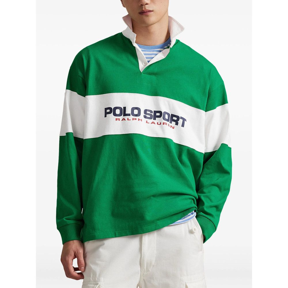 Ralph Lauren Ralph Lauren GREEN Polo Shirts Size US M / EU 48-50 / 2 - 2 Thumbnail