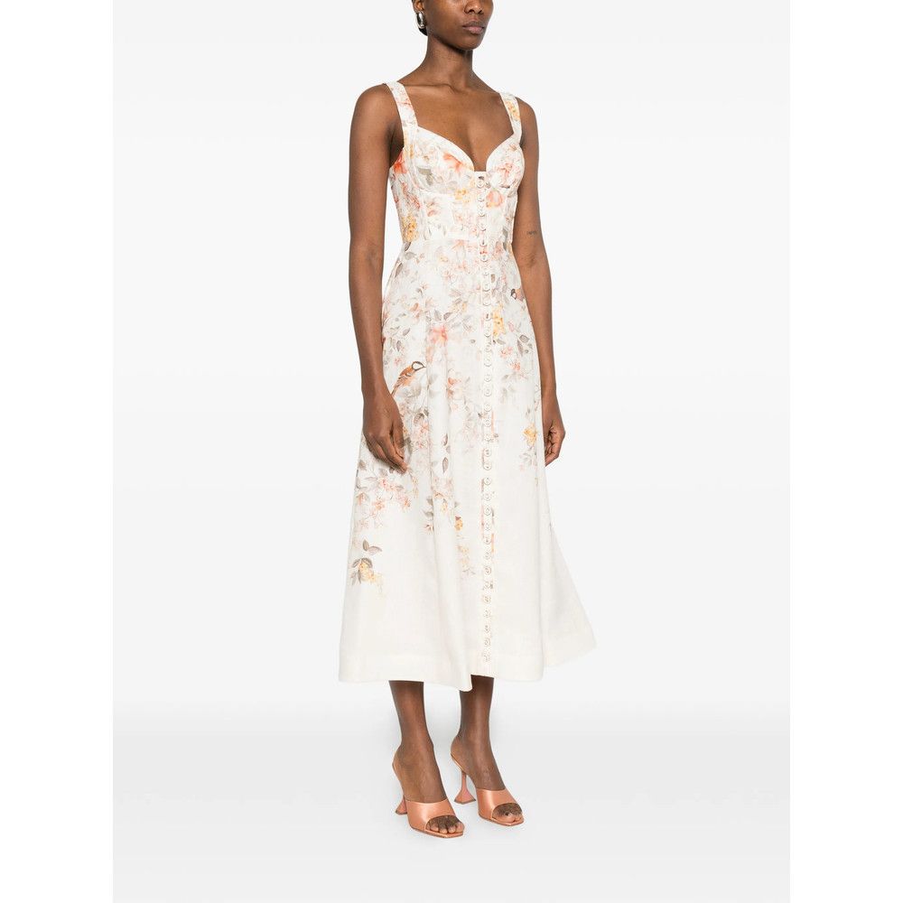 Zimmermann Zimmermann NEUTRALS Dresses - Cocktail & Party Dresses Size L / US 10 / IT 46 - 2 Thumbnail