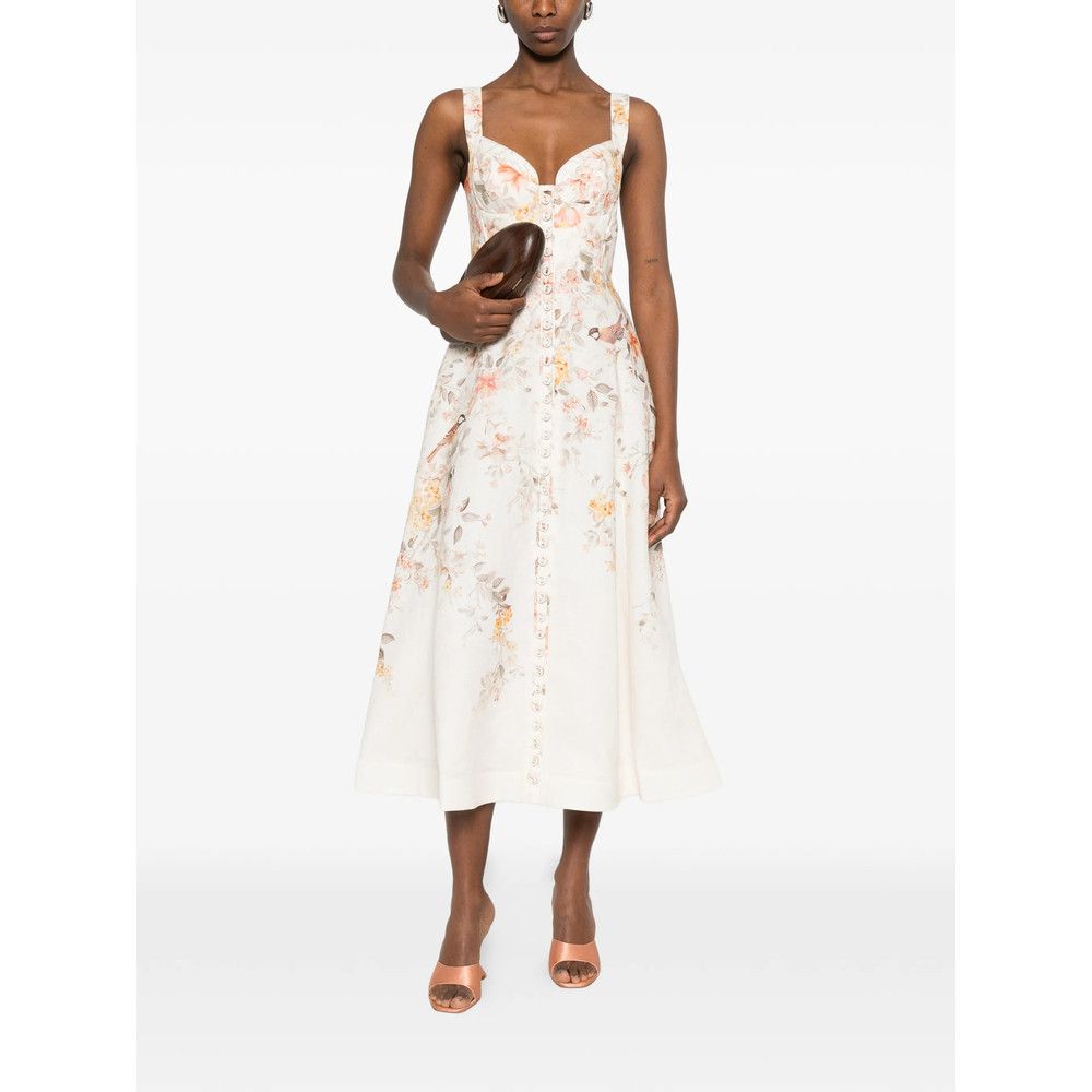 Zimmermann Zimmermann NEUTRALS Dresses - Cocktail & Party Dresses Size L / US 10 / IT 46 - 3 Thumbnail