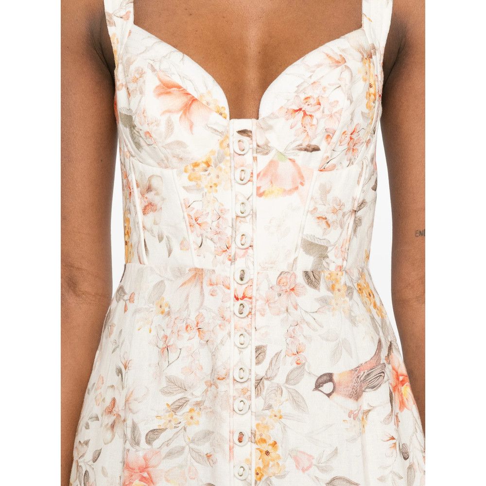 Zimmermann Zimmermann NEUTRALS Dresses - Cocktail & Party Dresses Size L / US 10 / IT 46 - 4 Thumbnail
