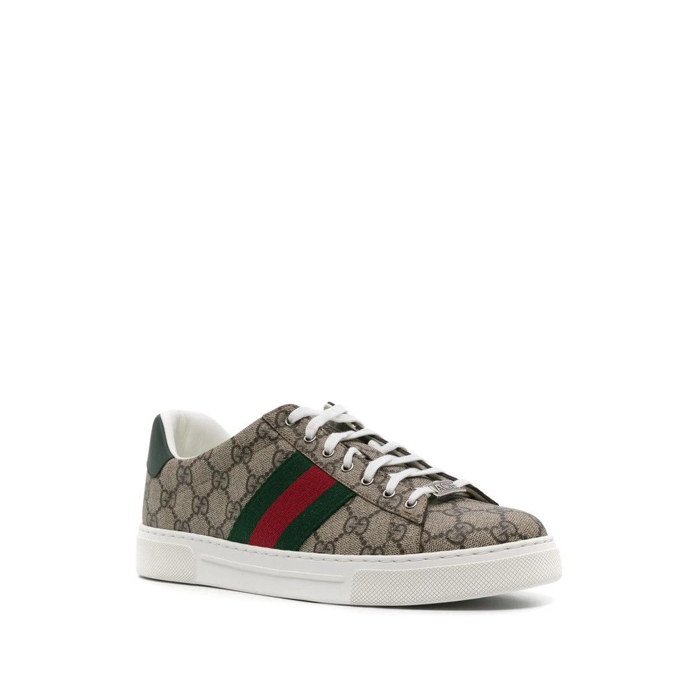 Gucci Gucci NEUTRALS Trainers - Low-Tops Size US 12.5 / EU 45-46 - 4 Thumbnail