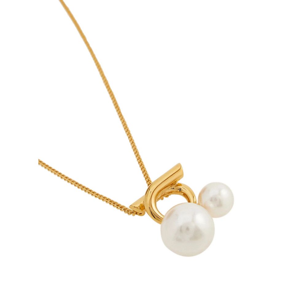 Salvatore Ferragamo Ferragamo GOLD Necklaces Size ONE SIZE - 2 Thumbnail