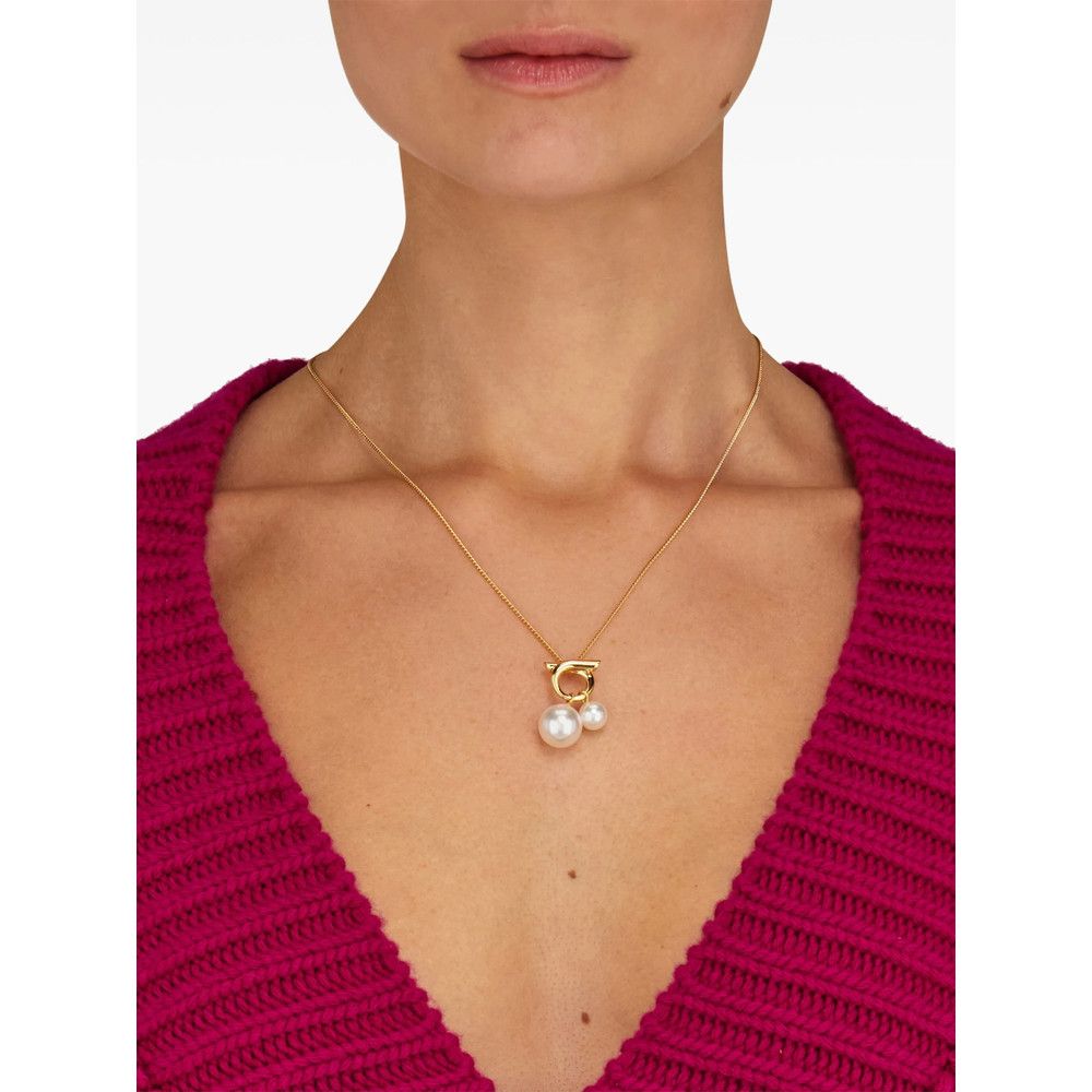 Salvatore Ferragamo Ferragamo GOLD Necklaces Size ONE SIZE - 3 Thumbnail