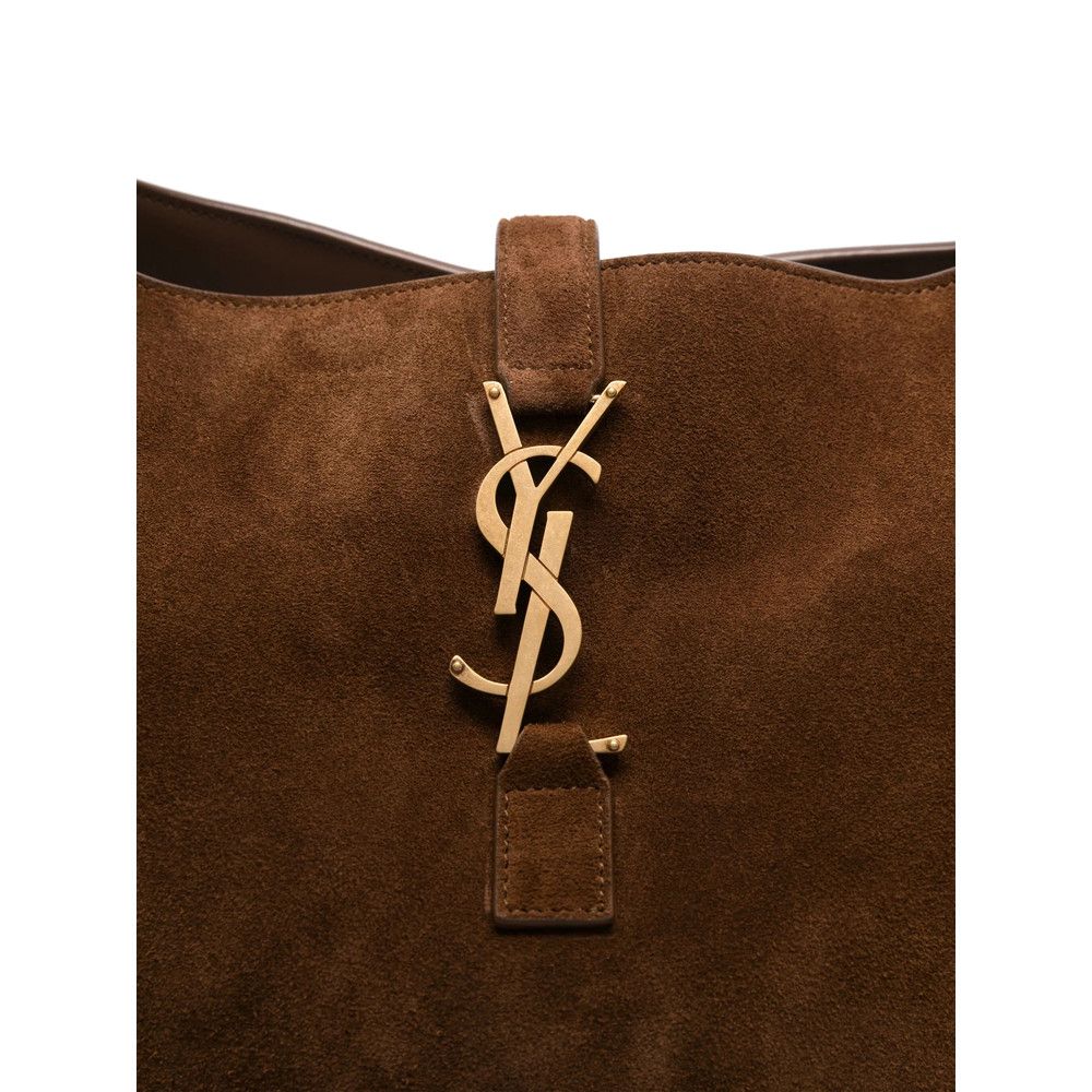 Saint Laurent Paris Saint Laurent BROWN Tote Bags Size ONE SIZE - 3 Thumbnail