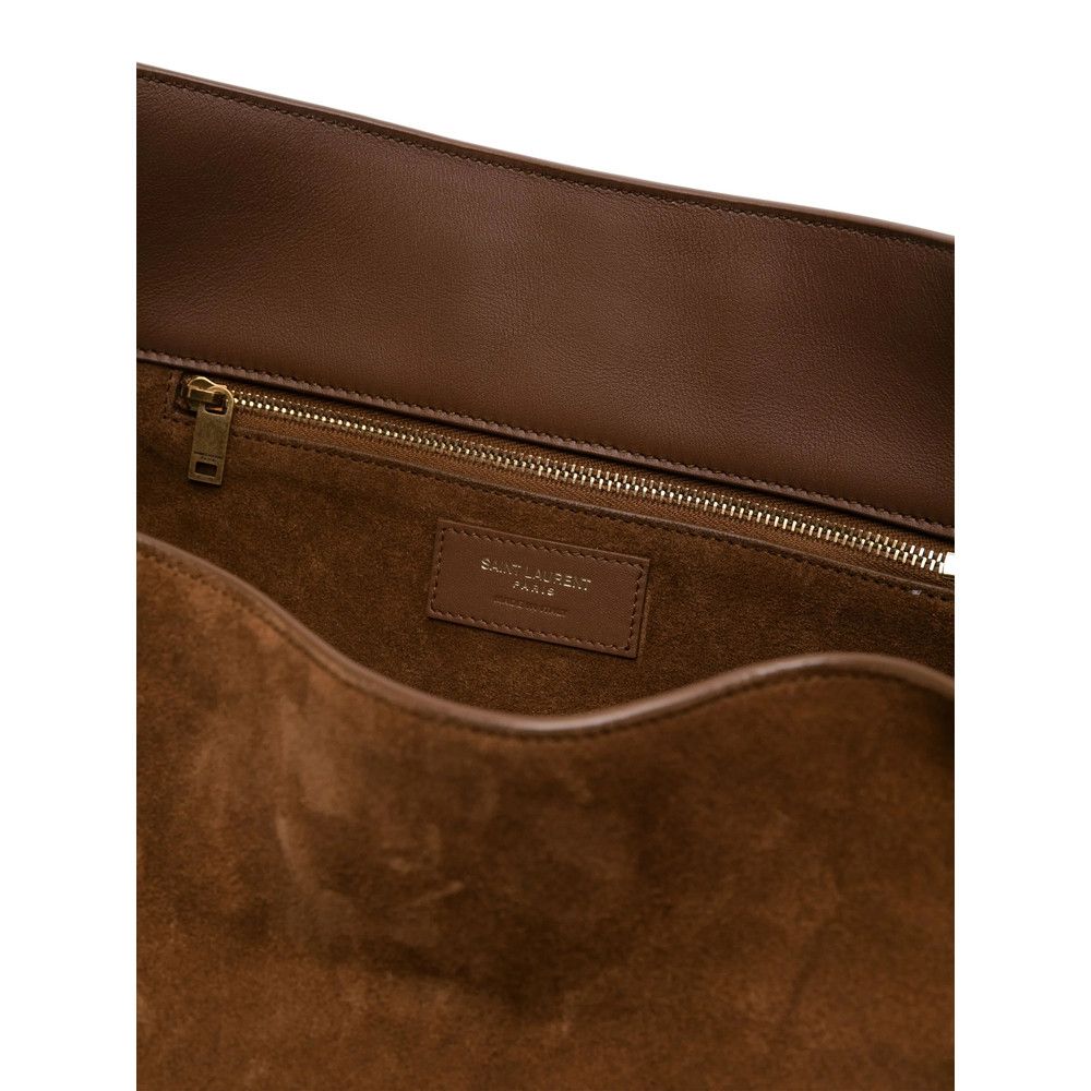 Saint Laurent Paris Saint Laurent BROWN Tote Bags Size ONE SIZE - 5 Thumbnail