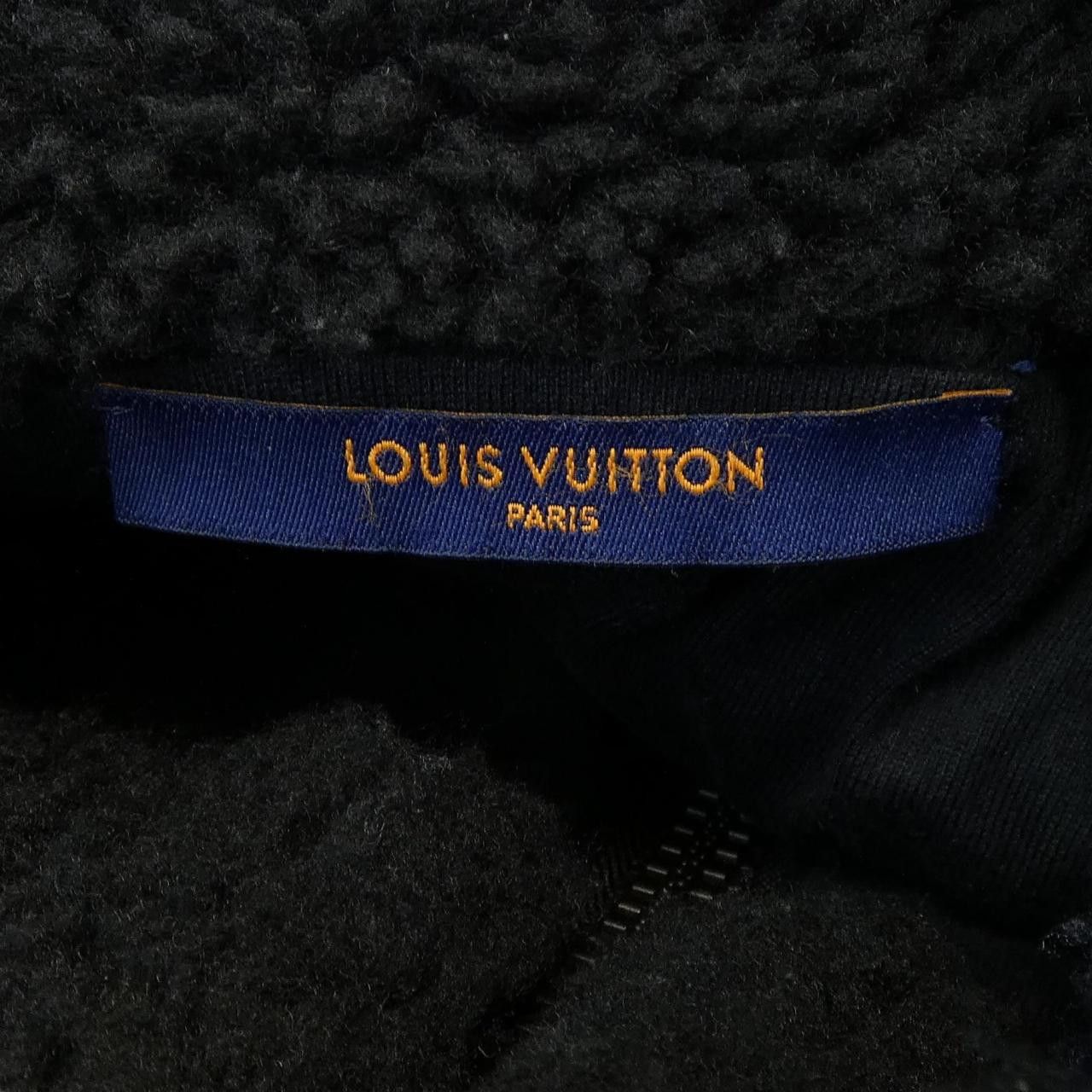 Louis Vuitton Louis Vuitton Louis Vuitton Jacquard Damier Fleece Jacket Textile Outerwear HMY05WLZ8 DUTY FREE for USA Size ONE SIZE - 4 Thumbnail