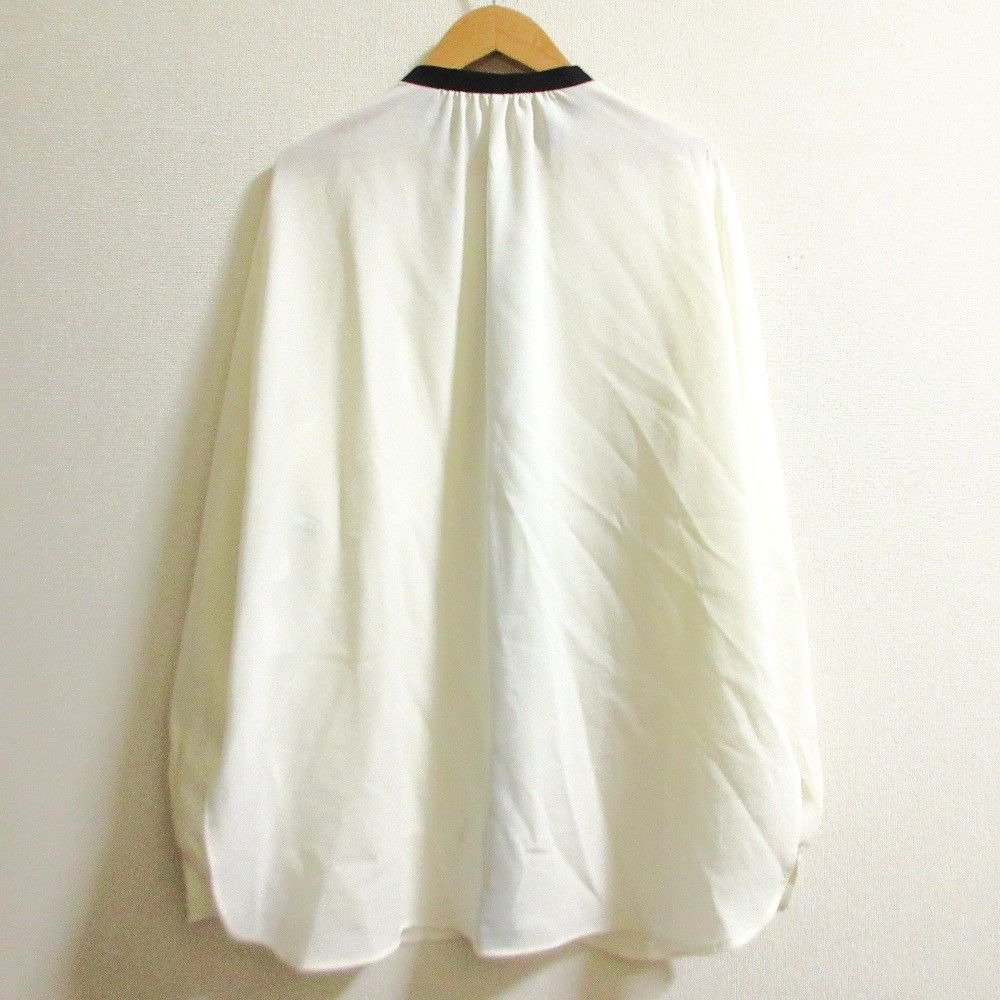 Other Other BEIGE SIBYLLE Long Puff Sleeve Blouse Textile Tops DUTY FREE for USA Size ONE SIZE - 2 Thumbnail