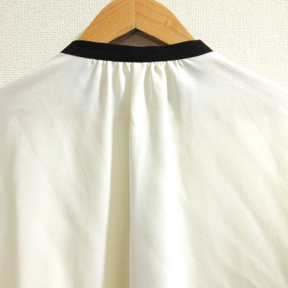 Other Other BEIGE SIBYLLE Long Puff Sleeve Blouse Textile Tops DUTY FREE for USA Size ONE SIZE - 7 Thumbnail