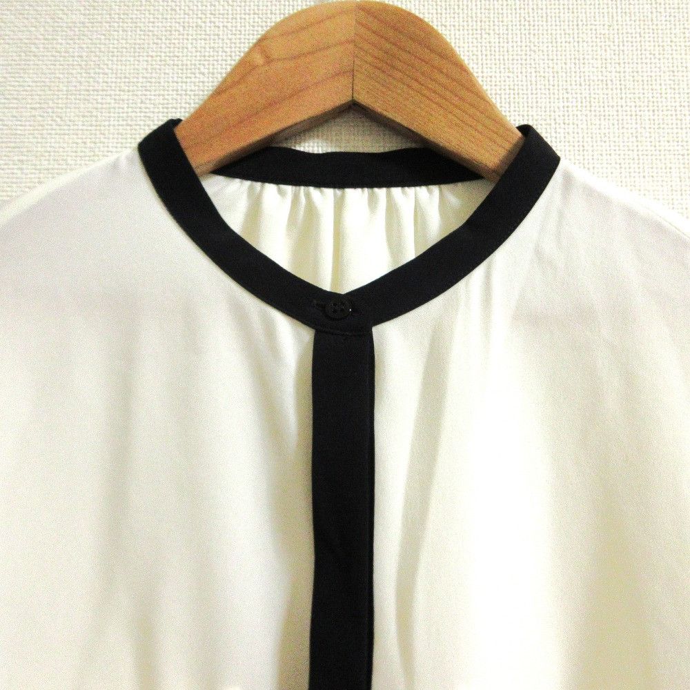 Other Other BEIGE SIBYLLE Long Puff Sleeve Blouse Textile Tops DUTY FREE for USA Size ONE SIZE - 6 Thumbnail