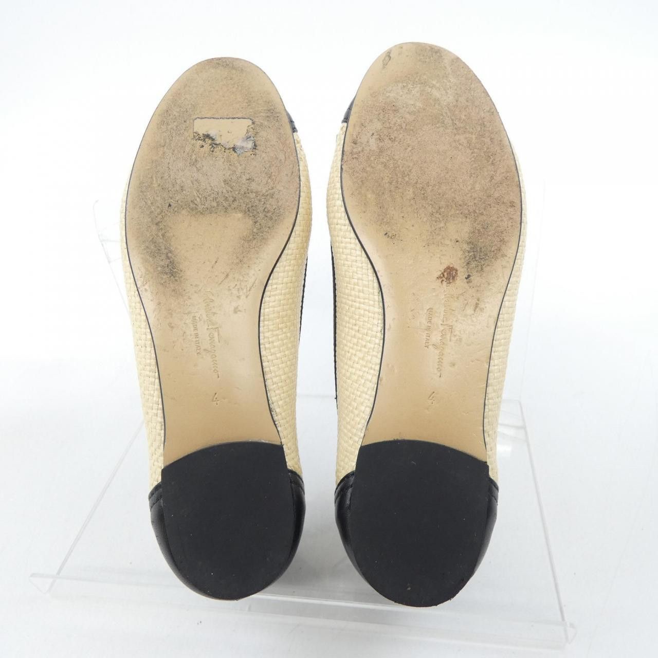 Salvatore Ferragamo Salvatore Ferragamo Salvatore Ferragamo Flat Shoes Leather Shoes DUTY FREE for USA Size ONE SIZE - 4 Thumbnail