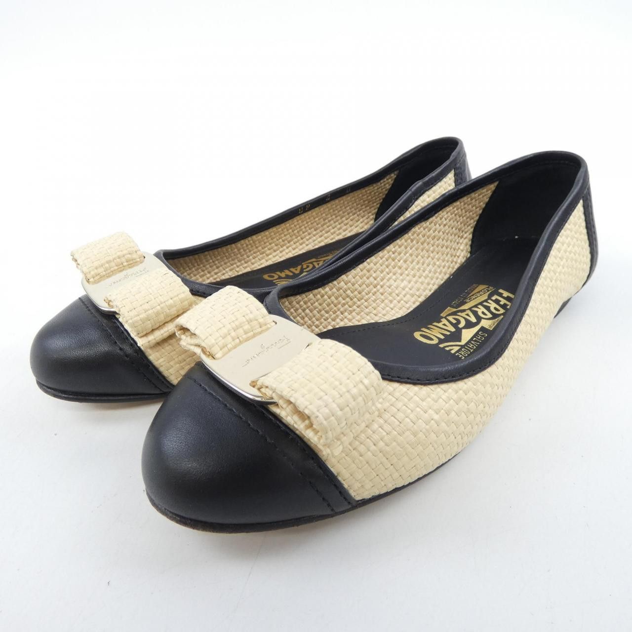 Salvatore Ferragamo Salvatore Ferragamo Salvatore Ferragamo Flat Shoes Leather Shoes DUTY FREE for USA Size ONE SIZE - 3 Thumbnail