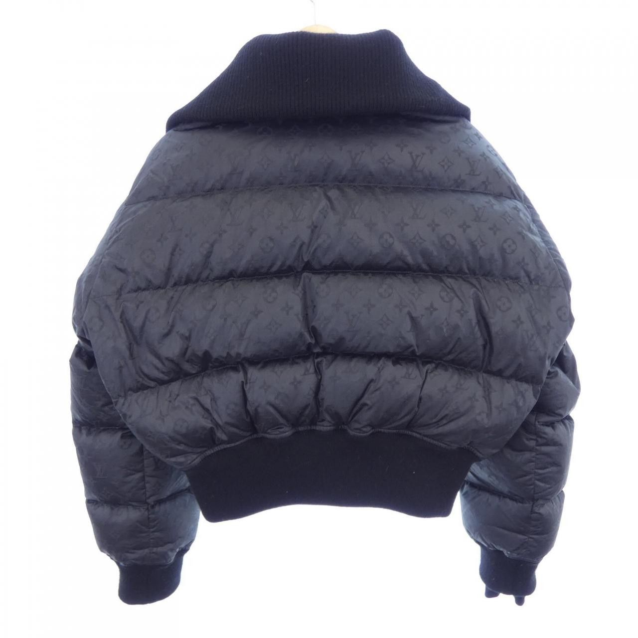 Louis Vuitton Louis Vuitton Cropped Monogram Puffer Jacket Textile Outerwear FQOW15CAR DUTY FREE for USA