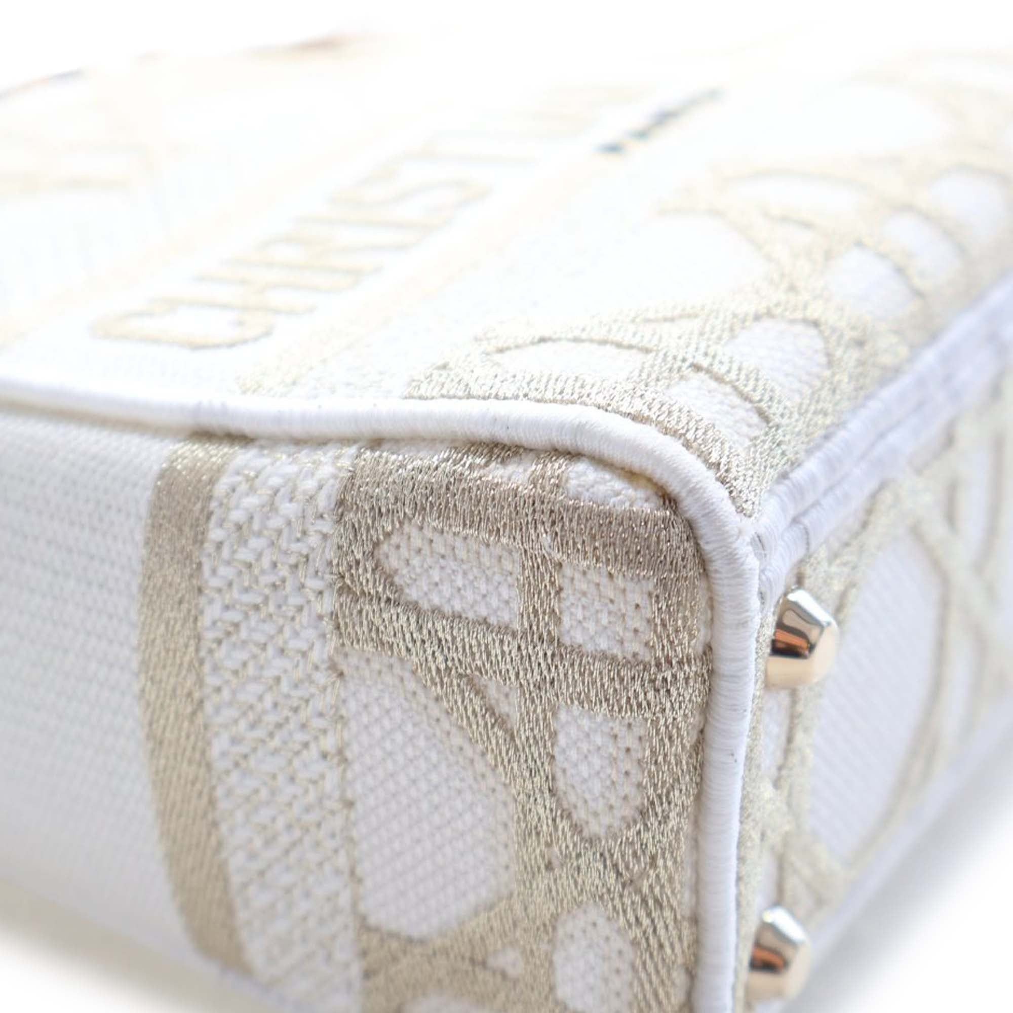 Dior Mini Embroidered Canvas Cannage Lady D Lite Size ONE SIZE - 7 Thumbnail