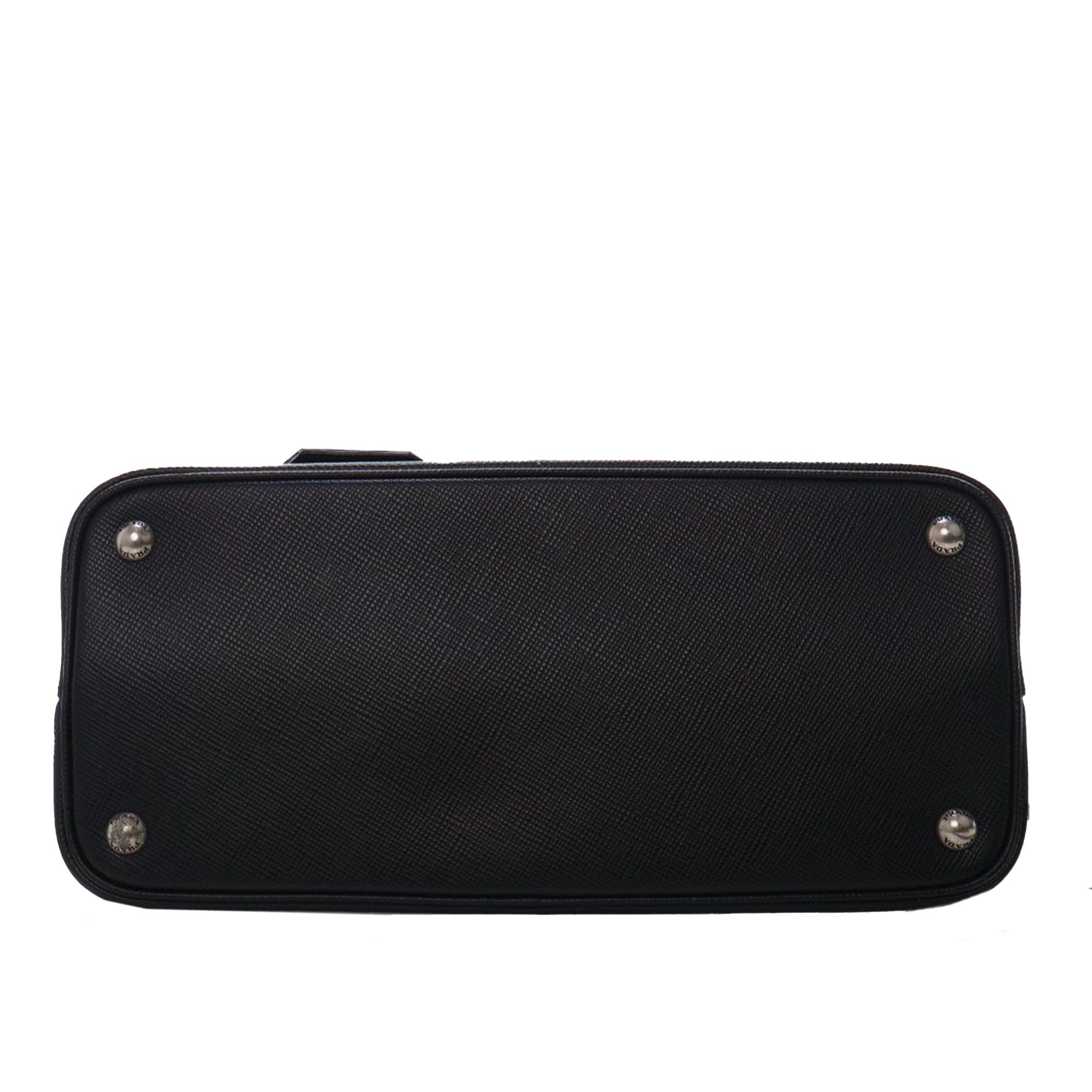 Prada Medium Saffiano Cuir Double Satchel Size ONE SIZE - 3 Thumbnail