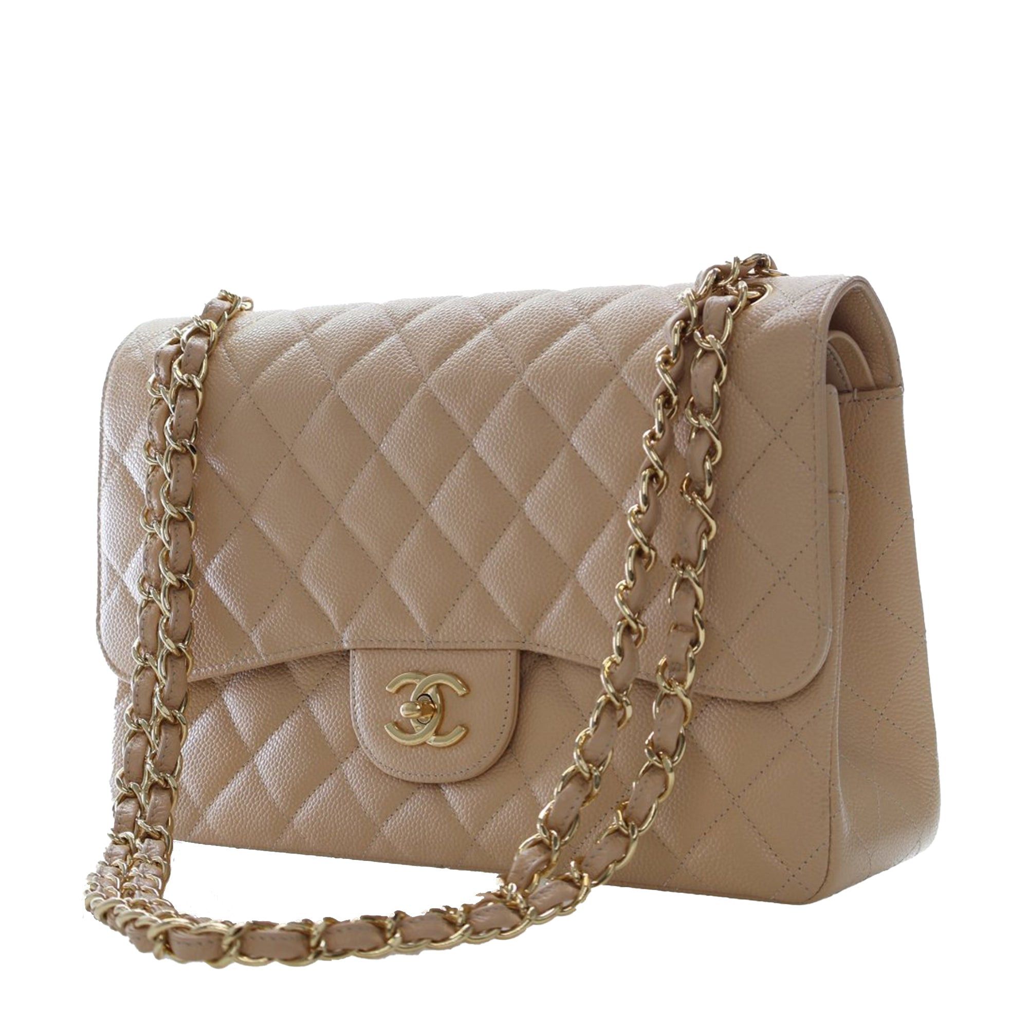 Chanel Jumbo Classic Caviar Double Flap Size ONE SIZE - 3 Thumbnail