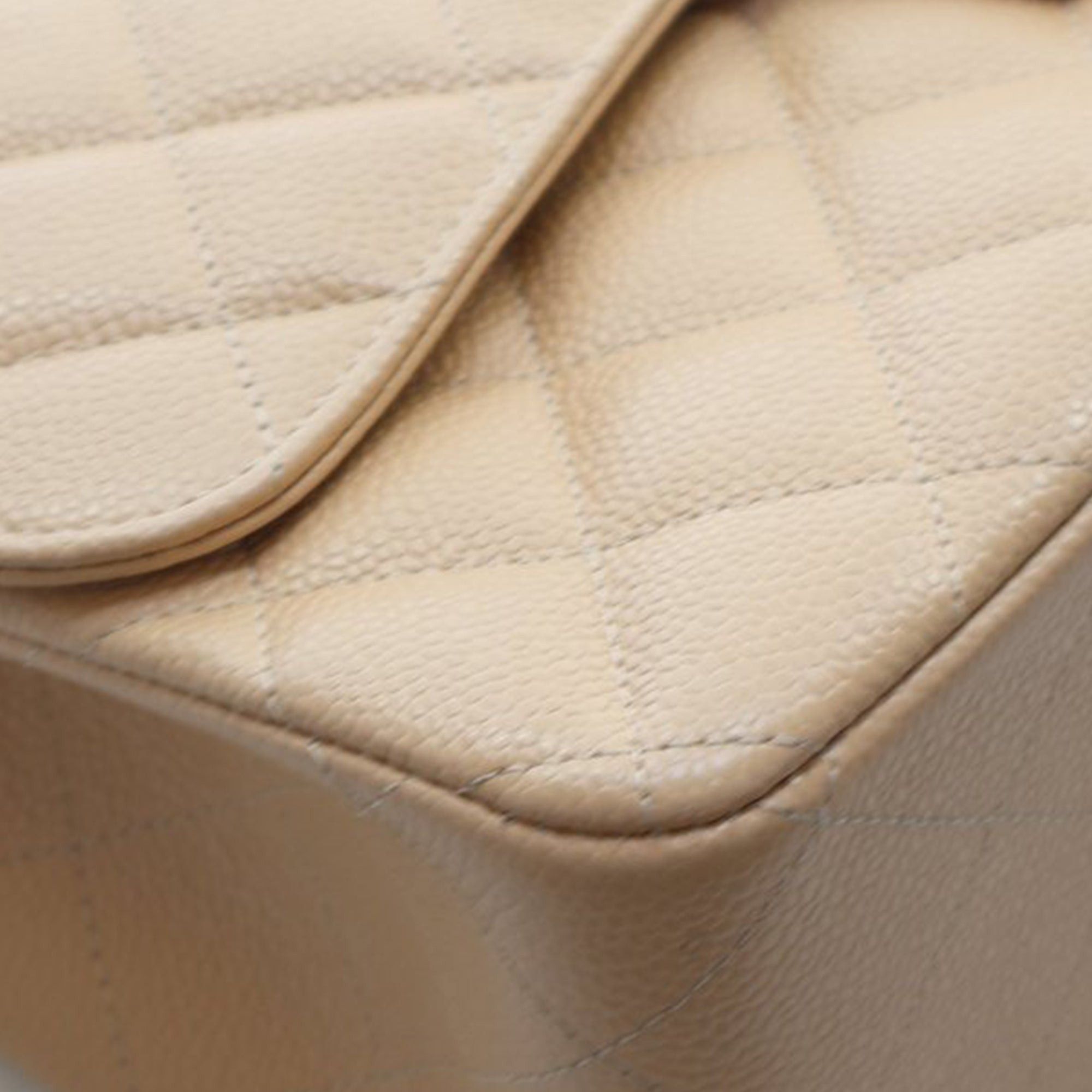 Chanel Jumbo Classic Caviar Double Flap Size ONE SIZE - 11 Thumbnail