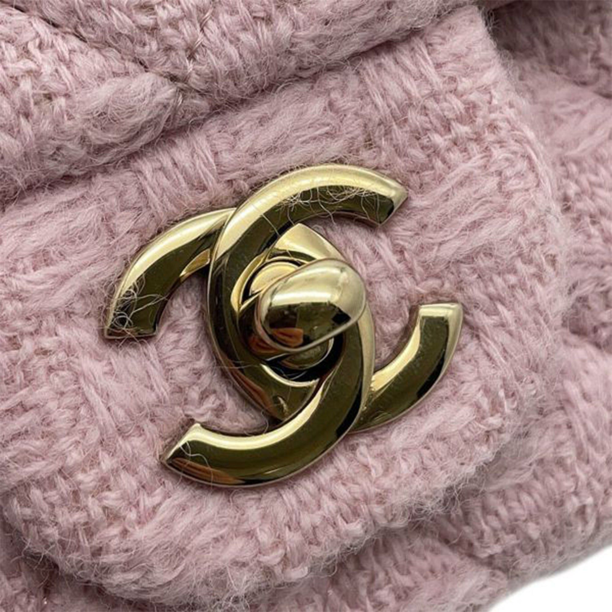 Chanel Mini Classic Rectangular Tweed Single Flap Size ONE SIZE - 6 Thumbnail