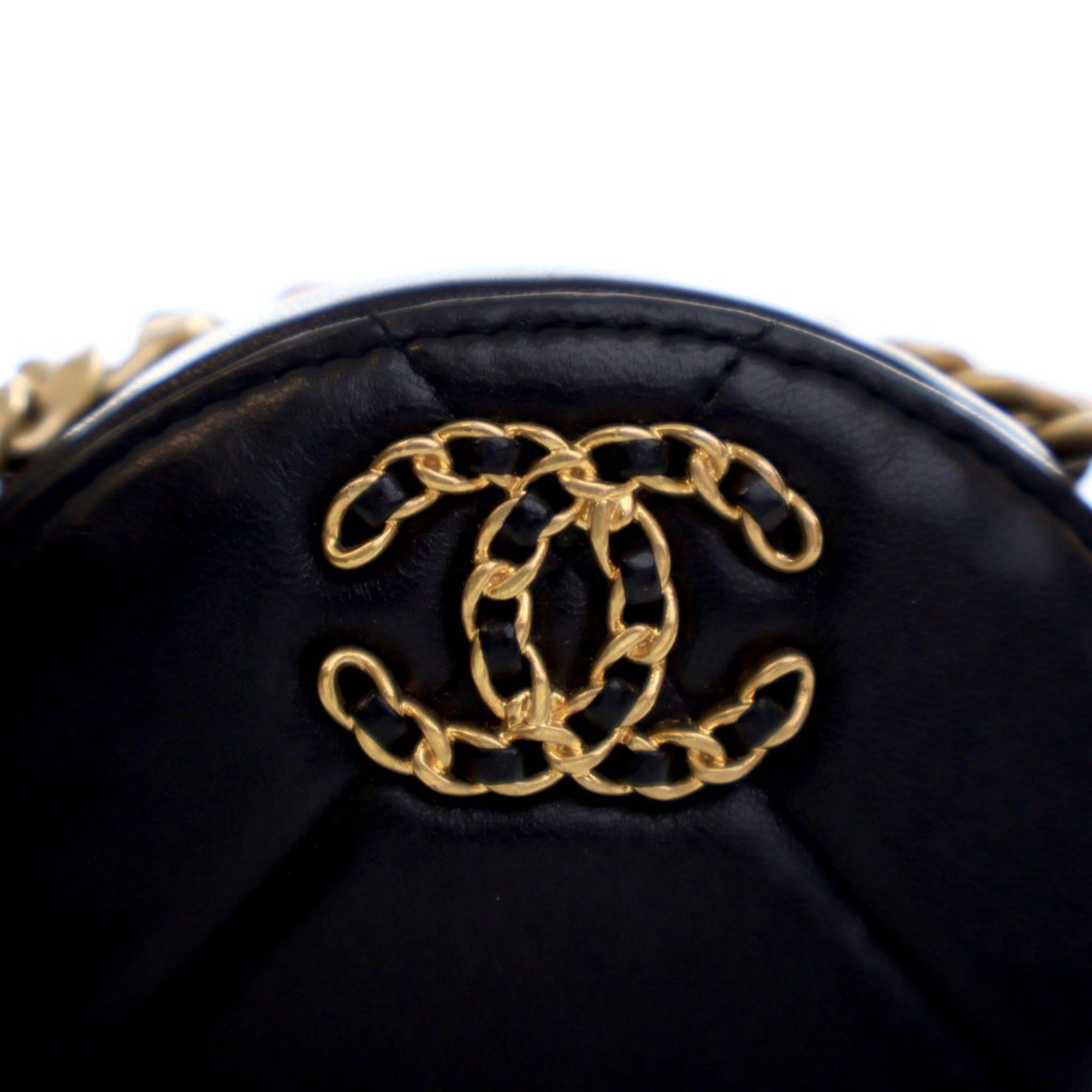 Chanel Lambskin 19 Round Clutch with Chain Size ONE SIZE - 10 Thumbnail