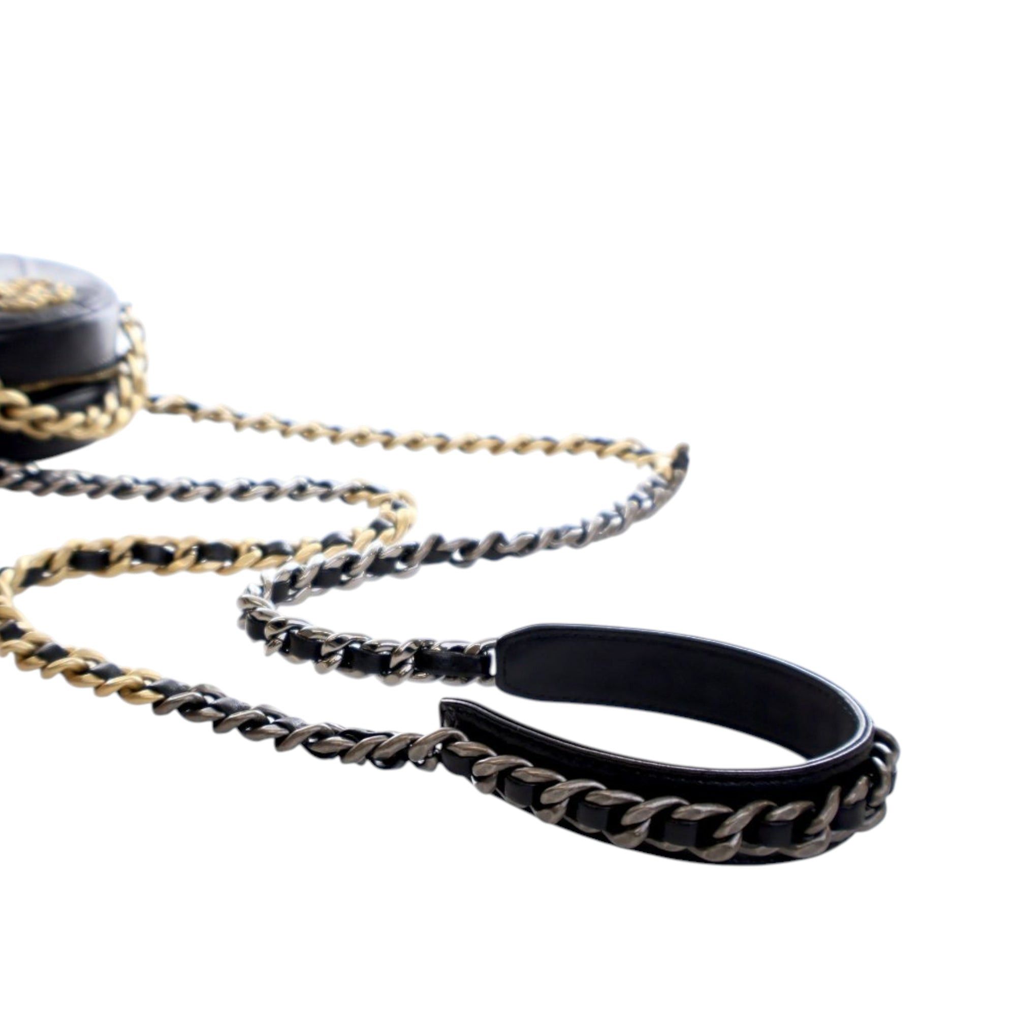 Chanel Lambskin 19 Round Clutch with Chain Size ONE SIZE - 12 Thumbnail