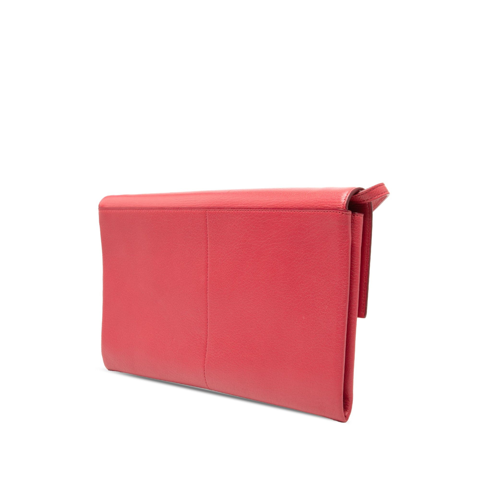 Celine Leather Folded Clutch On Strap Size ONE SIZE - 2 Thumbnail