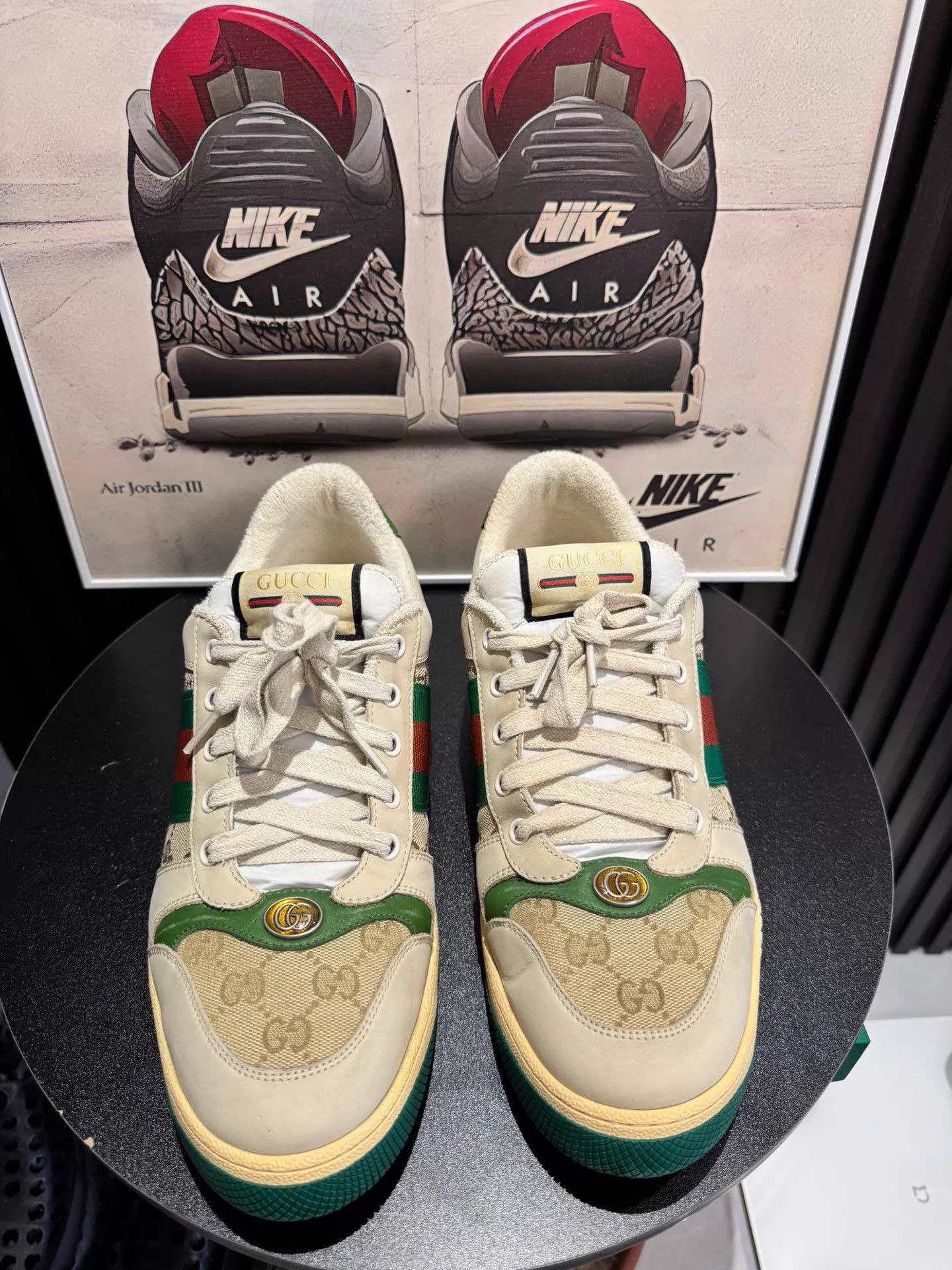 Gucci Multi Color Low-Top Sneakers Size 10.5 Size US 10.5 / EU 43-44 - 2 Thumbnail