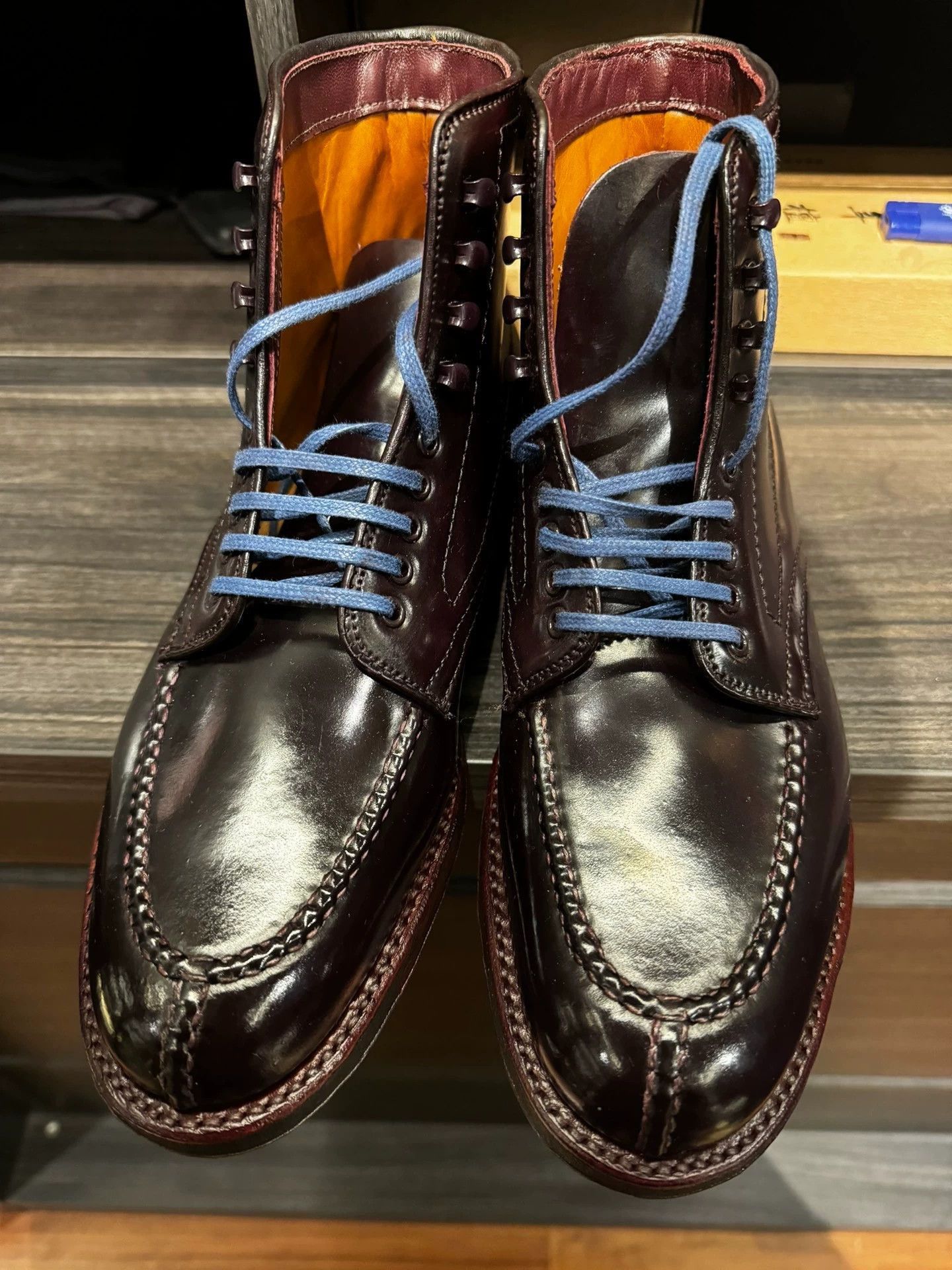 Alden Brown Leather Ankle Boots - Size 8 Size US 8 / EU 41 - 2 Thumbnail