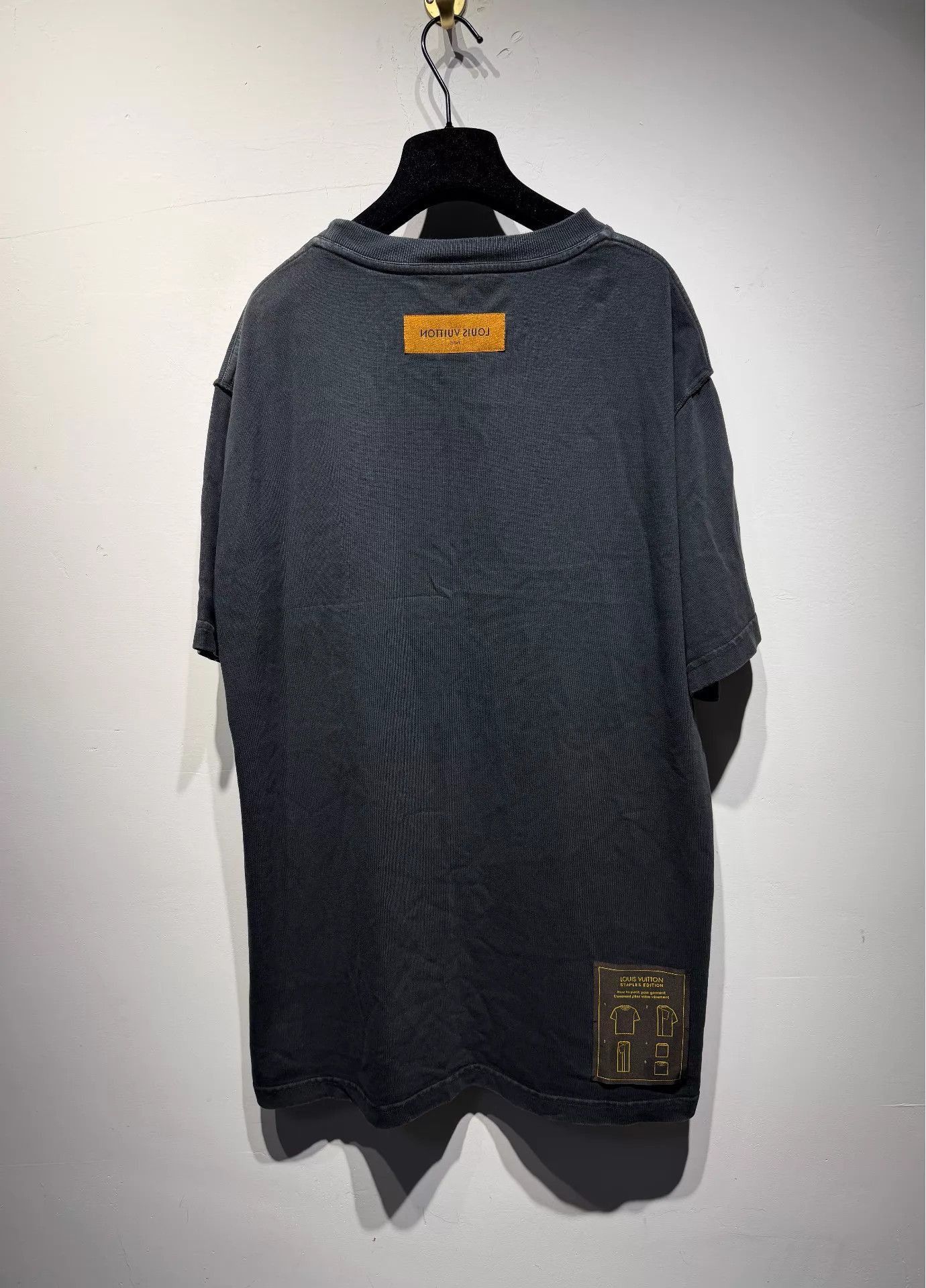 Louis Vuitton Black Short-Sleeve Crewneck T-Shirt Size US L / EU 52-54 / 3 - 2 Thumbnail