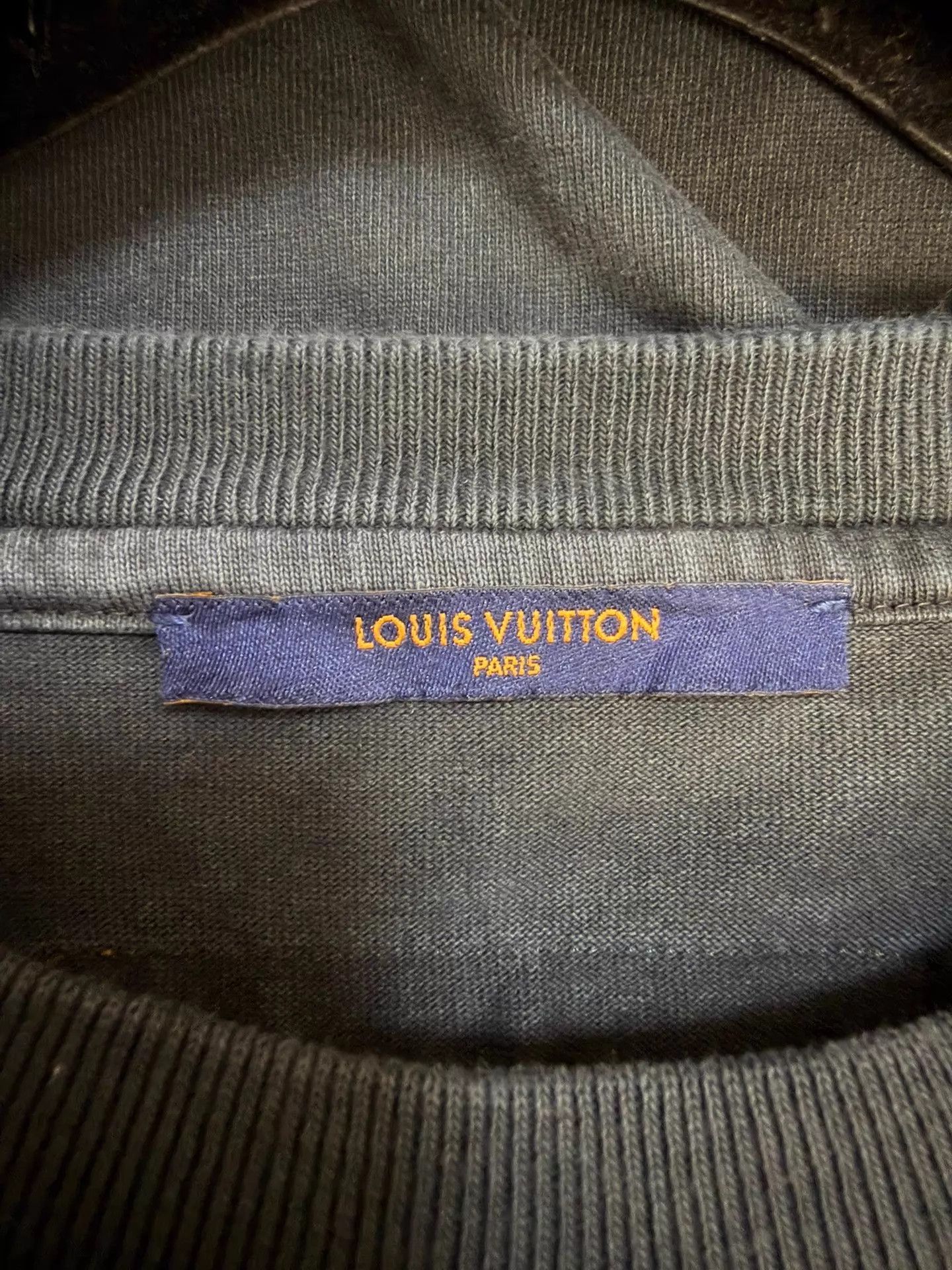 Louis Vuitton Black Short-Sleeve Crewneck T-Shirt Size US L / EU 52-54 / 3 - 3 Thumbnail