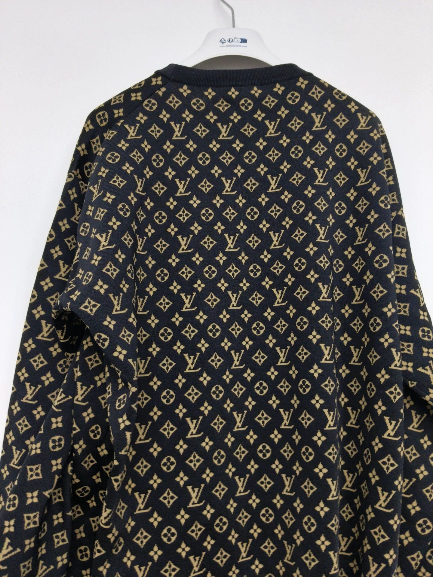 Louis Vuitton Multi Pattern Long Sleeve Knit Sweater Size US L / EU 52-54 / 3 - 3 Thumbnail