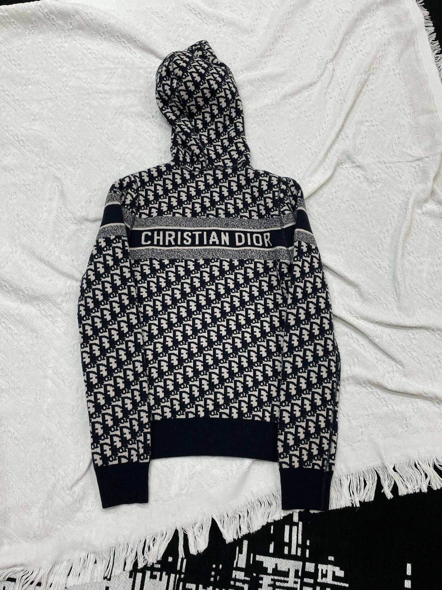 Dior Zip-Up Patterned Hoodie with Matching Pants Size US S / EU 44-46 / 1 - 3 Thumbnail