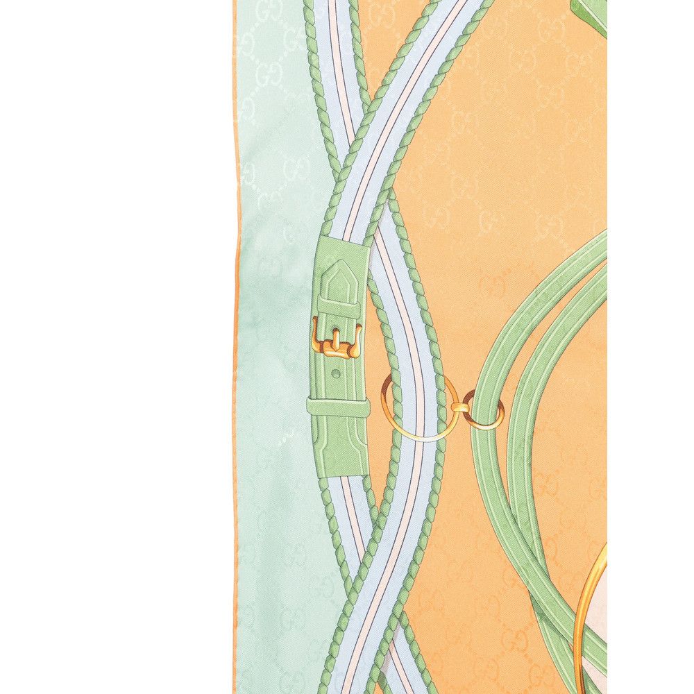 Gucci Gucci GREEN Scarves Size ONE SIZE - 3 Thumbnail