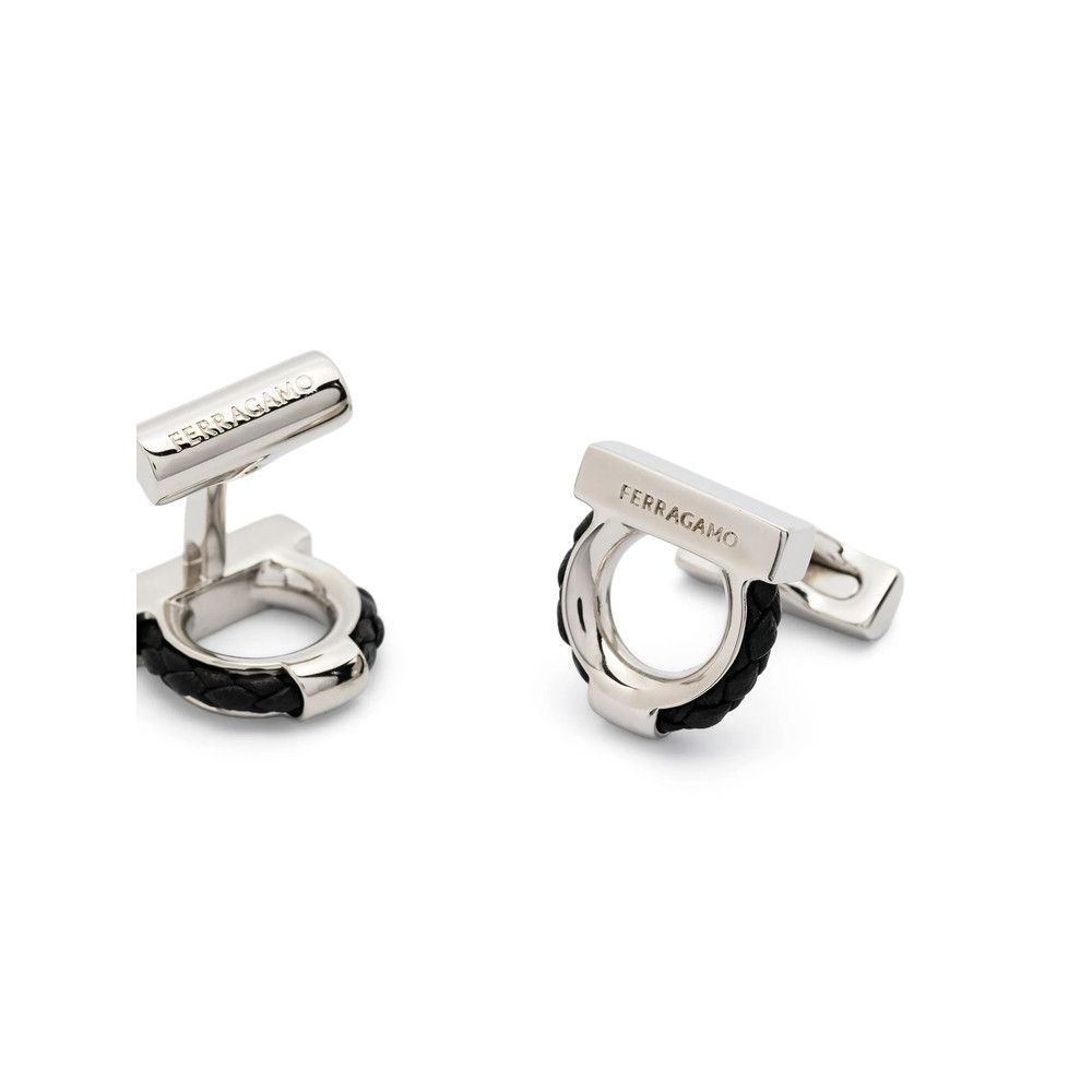 Salvatore Ferragamo Ferragamo SILVER Cufflinks Size ONE SIZE - 2 Thumbnail