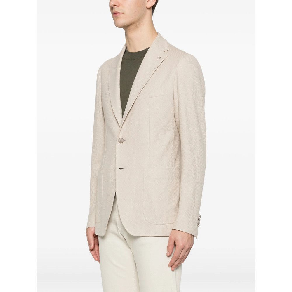 Tagliatore Tagliatore NEUTRALS Jackets - Blazers Size US L / EU 52-54 / 3 - 4 Thumbnail