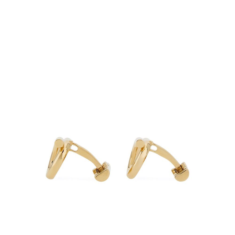 Salvatore Ferragamo Ferragamo GOLD Cufflinks Size ONE SIZE - 3 Thumbnail
