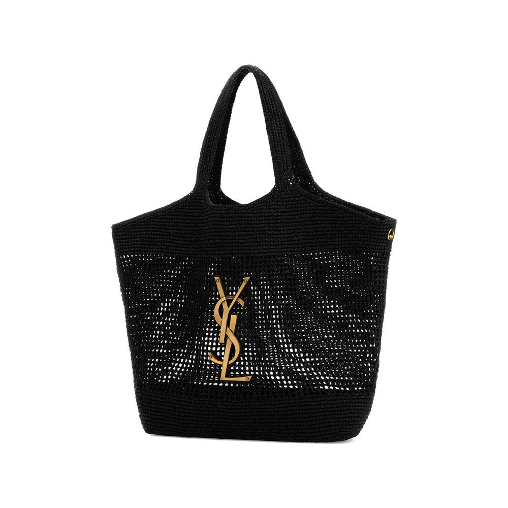 Saint Laurent Paris Saint Laurent BLACK Tote Bags Size ONE SIZE - 3 Thumbnail