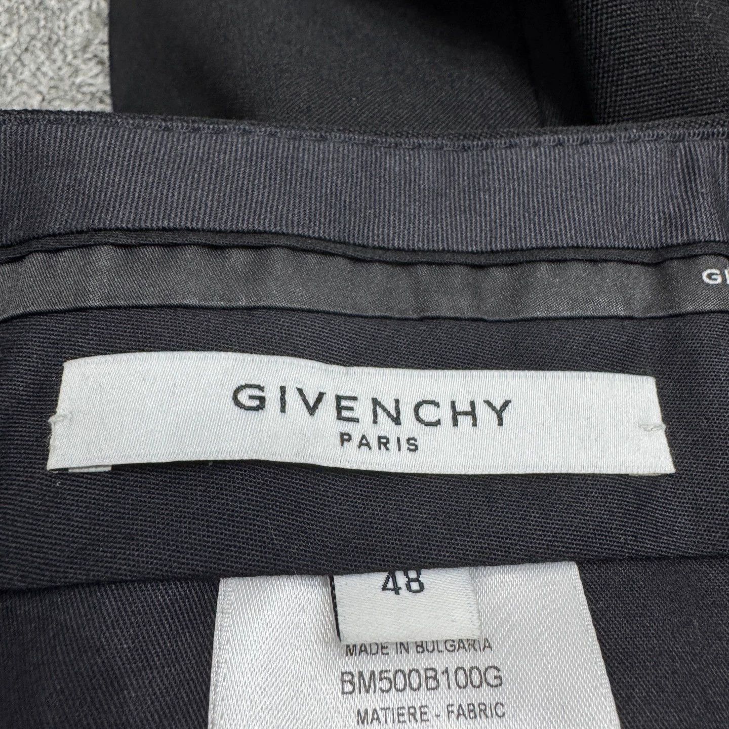 Givenchy Black Casual Pants with Side Button Detail Size 32 Size US 32 / EU 48 - 2 Thumbnail