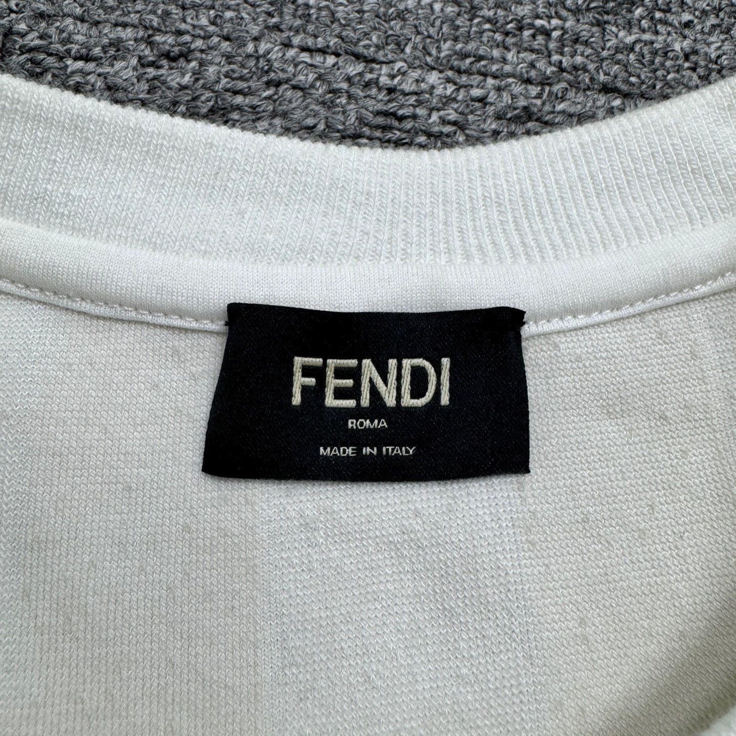 Fendi Multi Vertical Striped Short Sleeve Shirt with Pocket Size US S / EU 44-46 / 1 - 2 Thumbnail