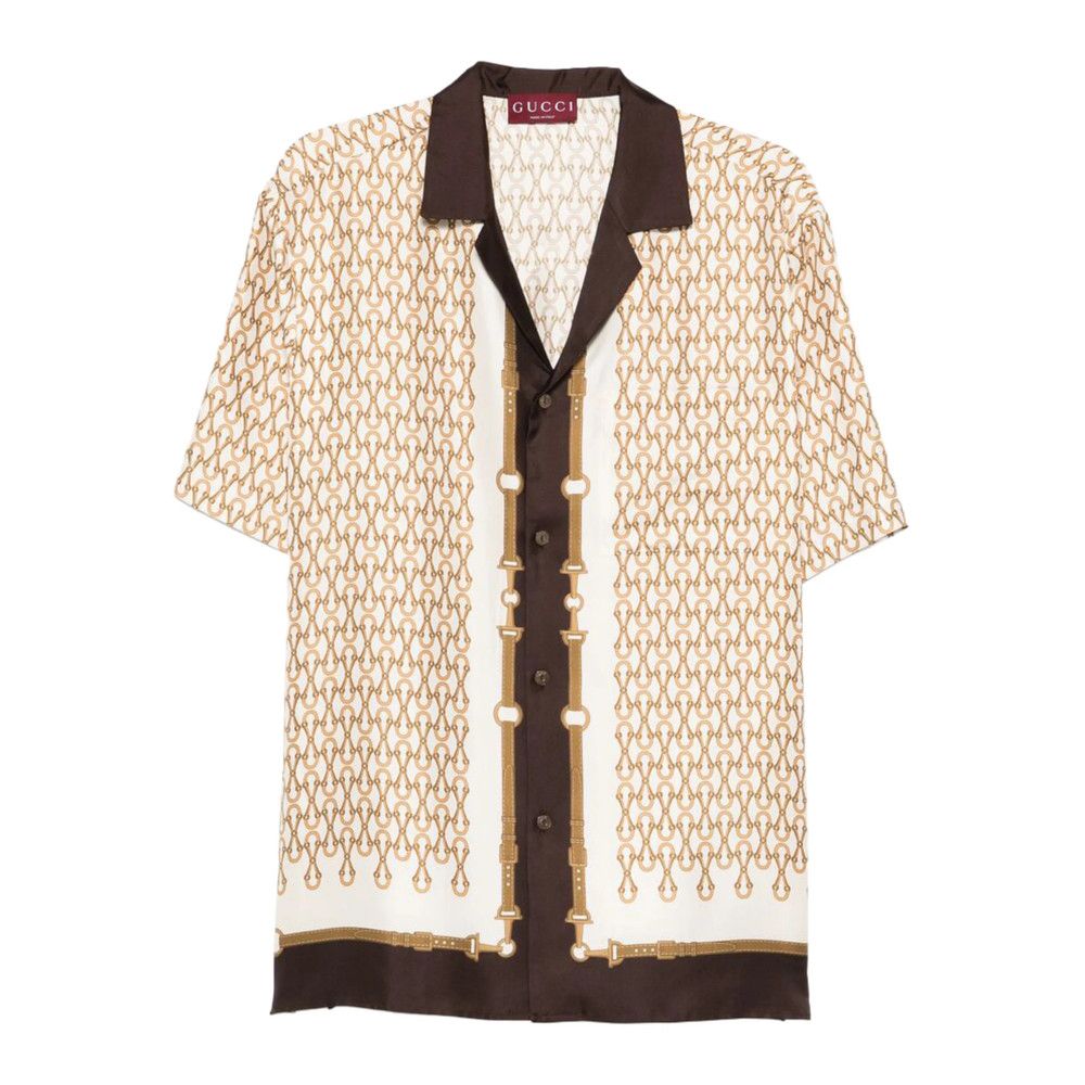 Gucci Gucci NEUTRALS Shirts Size US M / EU 48-50 / 2 - 2 Thumbnail
