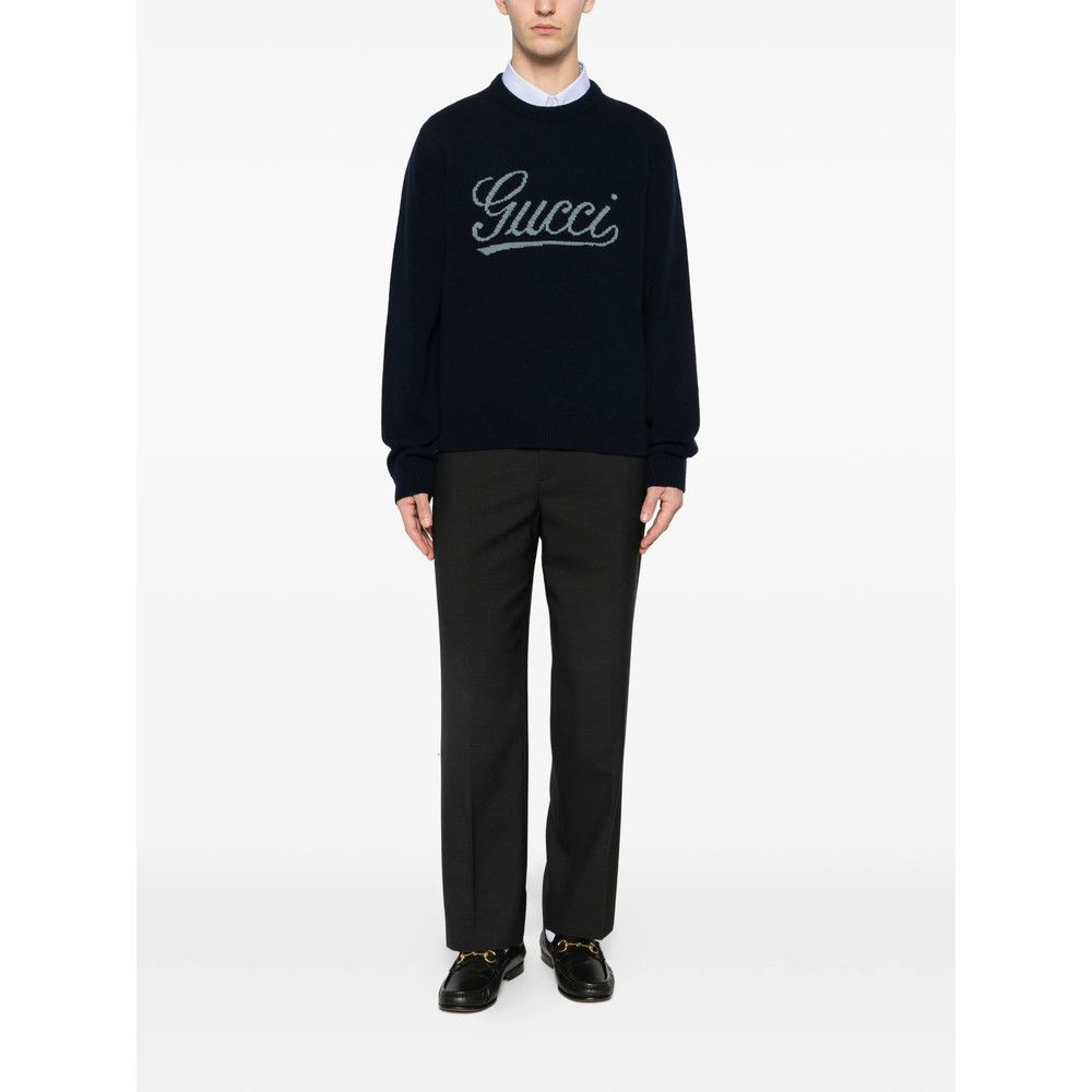 Gucci Gucci BLUE Sweaters & Knitwear - Jumpers Size US XL / EU 56 / 4 - 5 Thumbnail