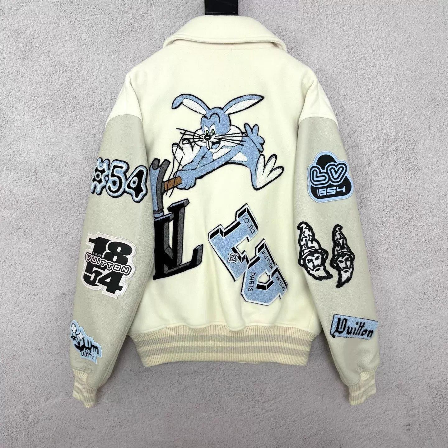 Louis Vuitton Multi Color Patch Embroidered Bomber Jacket M Size US M / EU 48-50 / 2 - 2 Thumbnail