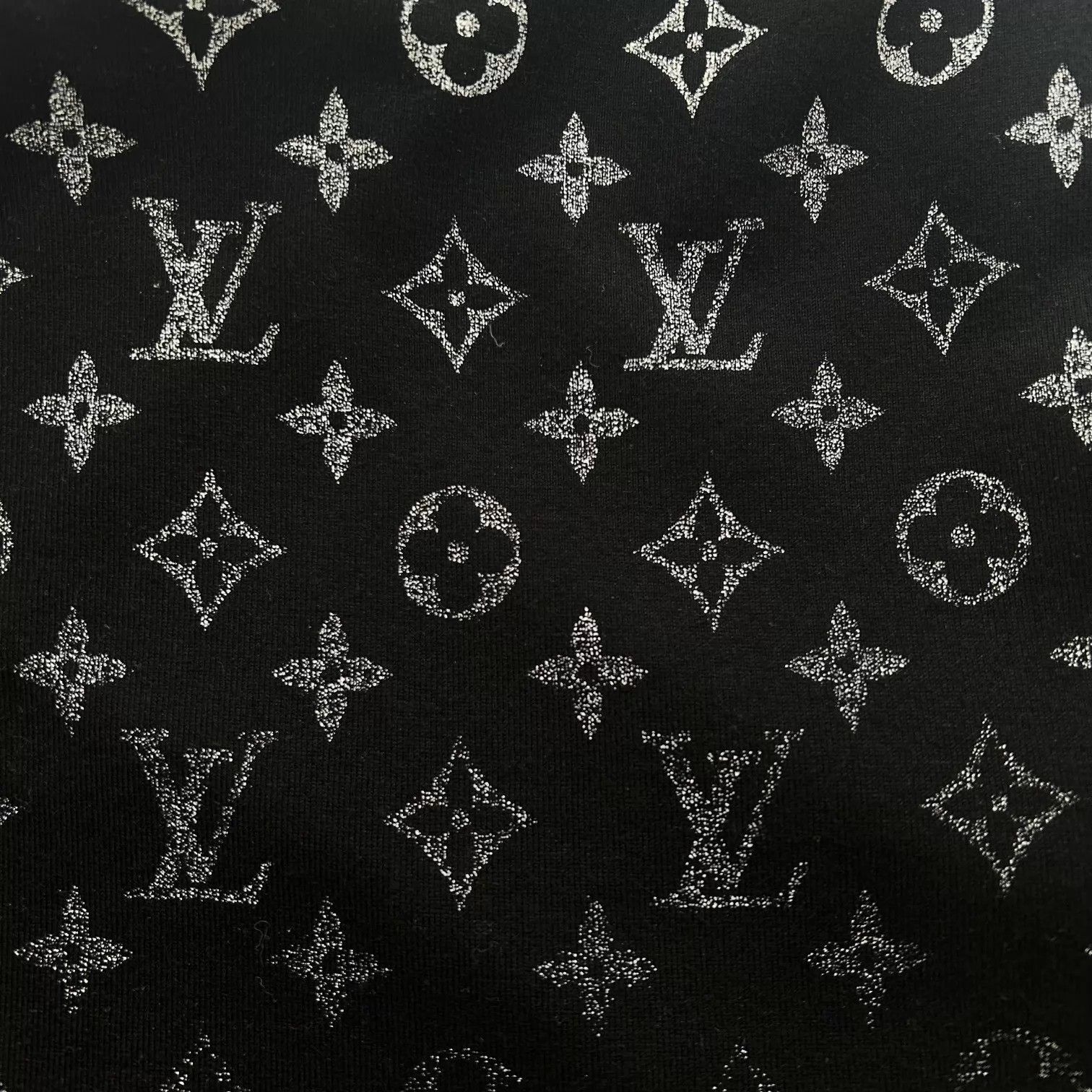 Louis Vuitton Black Short Sleeve Patterned T-Shirt Size M Size US M / EU 48-50 / 2 - 6 Thumbnail