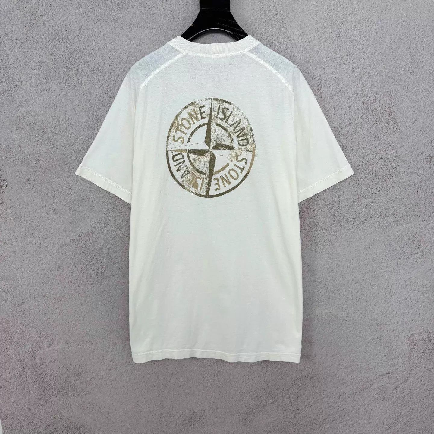 Stone Island White Short-Sleeve Crewneck Shirt Size US XXL / EU 58 / 5 - 2 Thumbnail