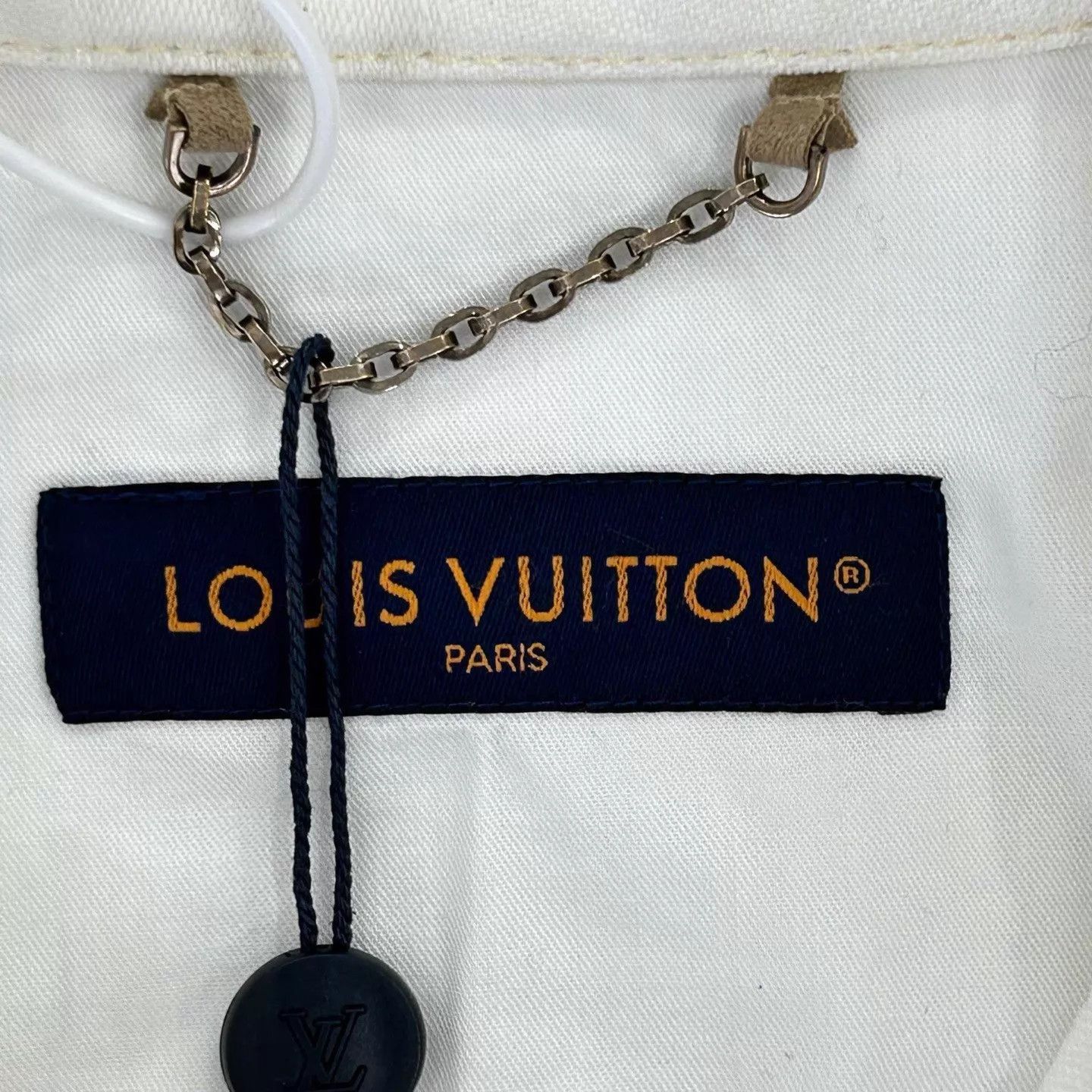 Louis Vuitton Beige Short Sleeve Button-Up Shirt XS Size US XS / EU 42 / 0 - 3 Thumbnail