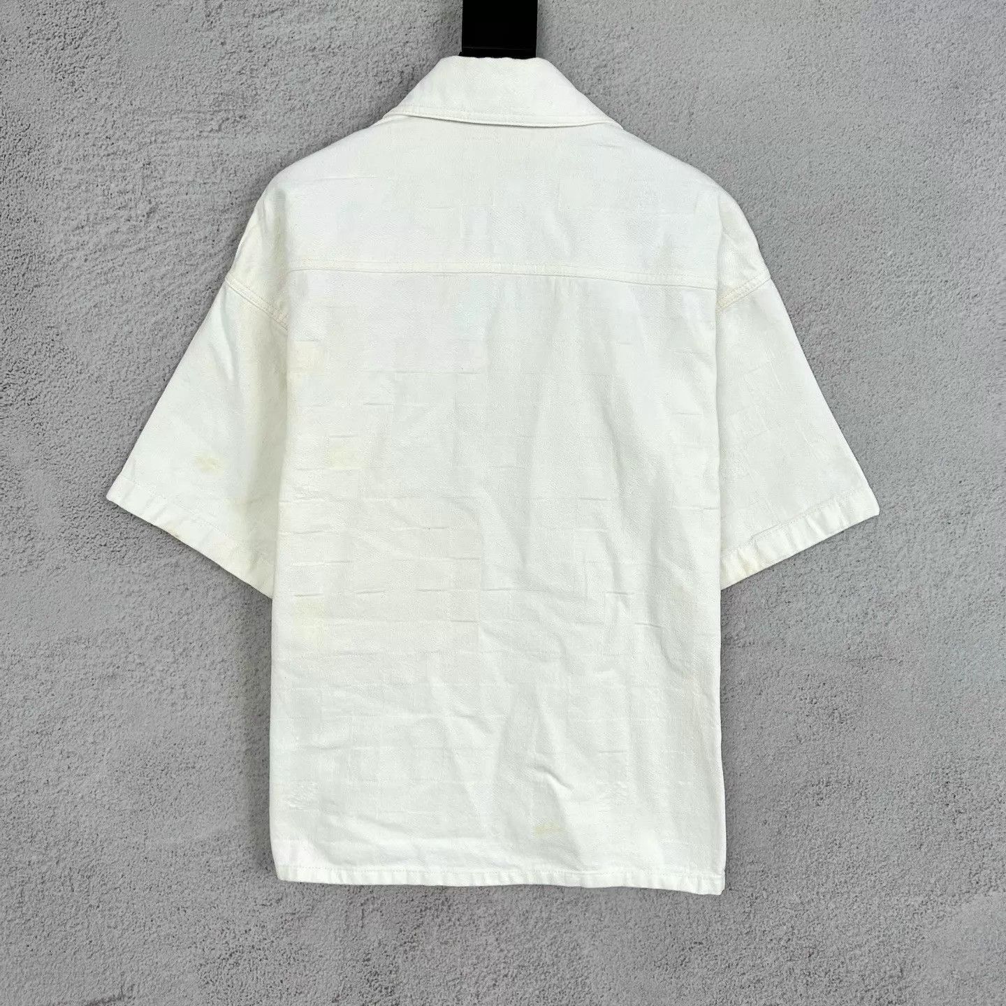 Louis Vuitton Beige Short Sleeve Button-Up Shirt XS Size US XS / EU 42 / 0 - 2 Thumbnail