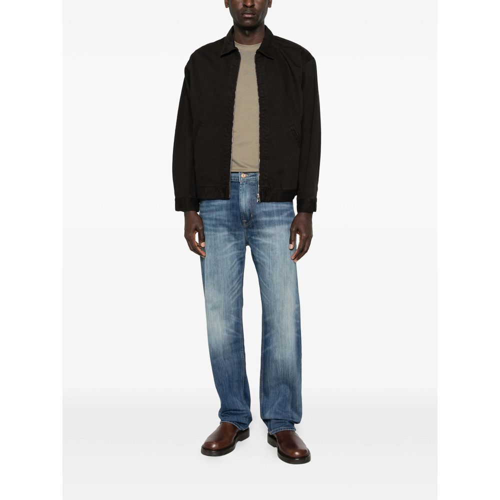 7 For All Mankind 7 For All Mankind BLUE Denim - Regular & Straight-Leg Jeans Size US 31 - 4 Thumbnail