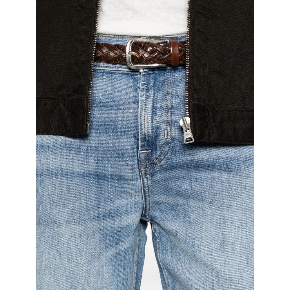 7 For All Mankind 7 For All Mankind BLUE Denim - Slim-Fit Jeans Size US 31 - 3 Thumbnail