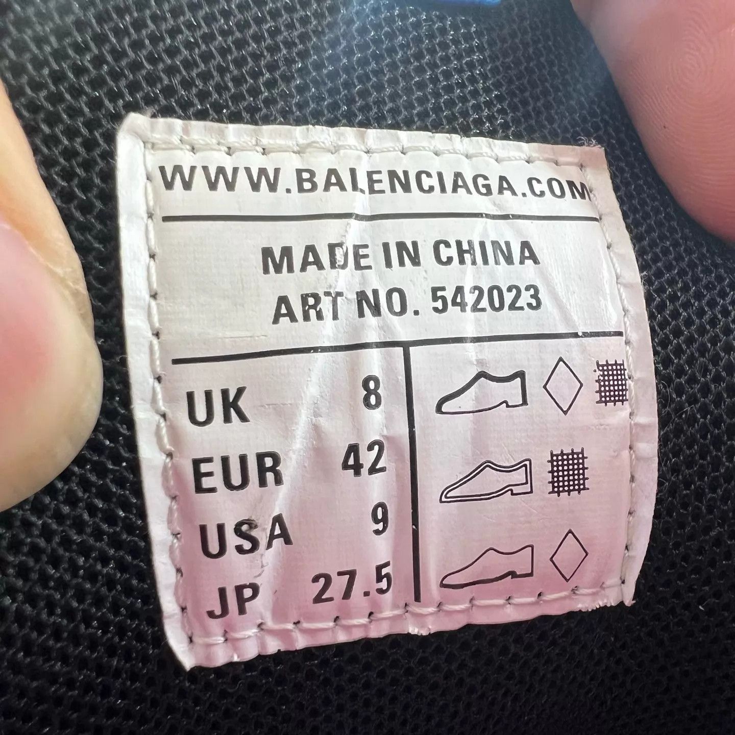 Balenciaga Multi-Color Athletic Sneakers Size 9 Size US 9 / EU 42 - 6 Thumbnail